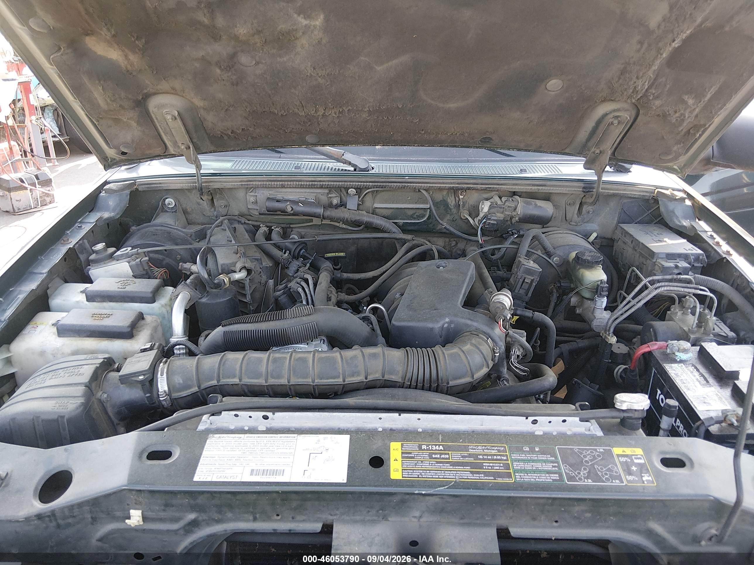 2003 Ford Ranger Edge/tremor/xl/xlt Green vin: 1FTYR14V53PA97356