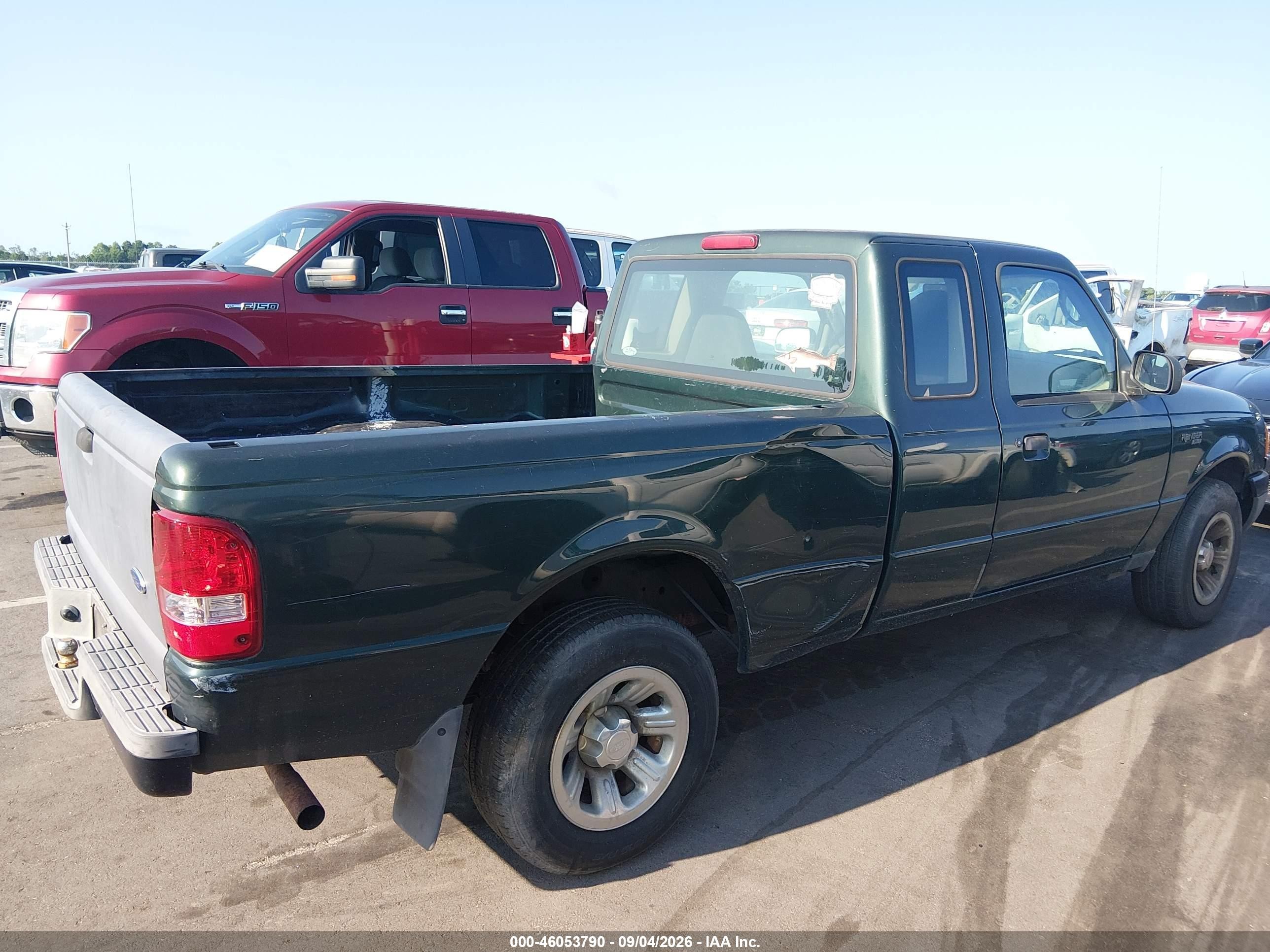 2003 Ford Ranger Edge/tremor/xl/xlt Green vin: 1FTYR14V53PA97356