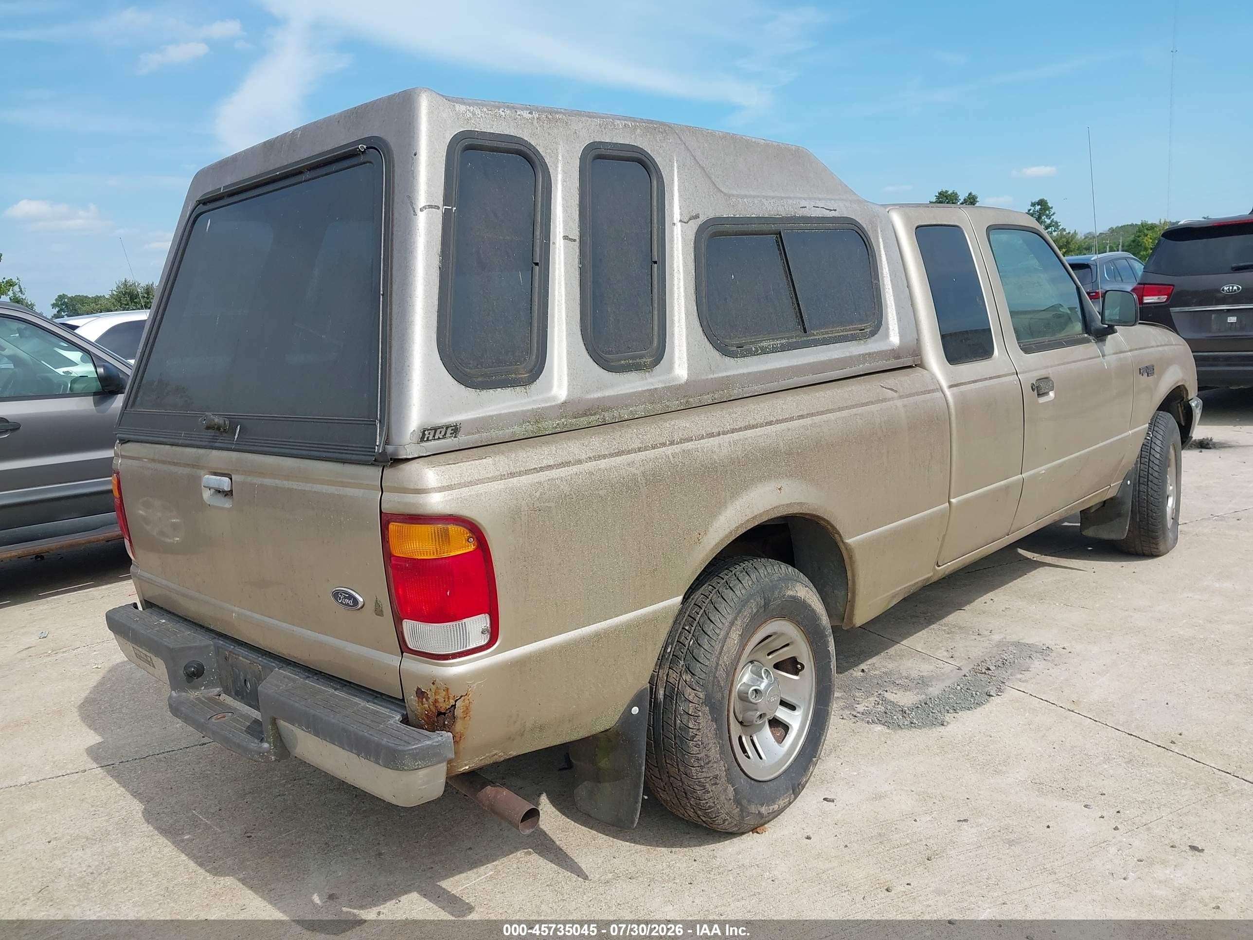 1999 Ford Ranger Xl/xlt Gold vin: 1FTYR14V5XTA21696
