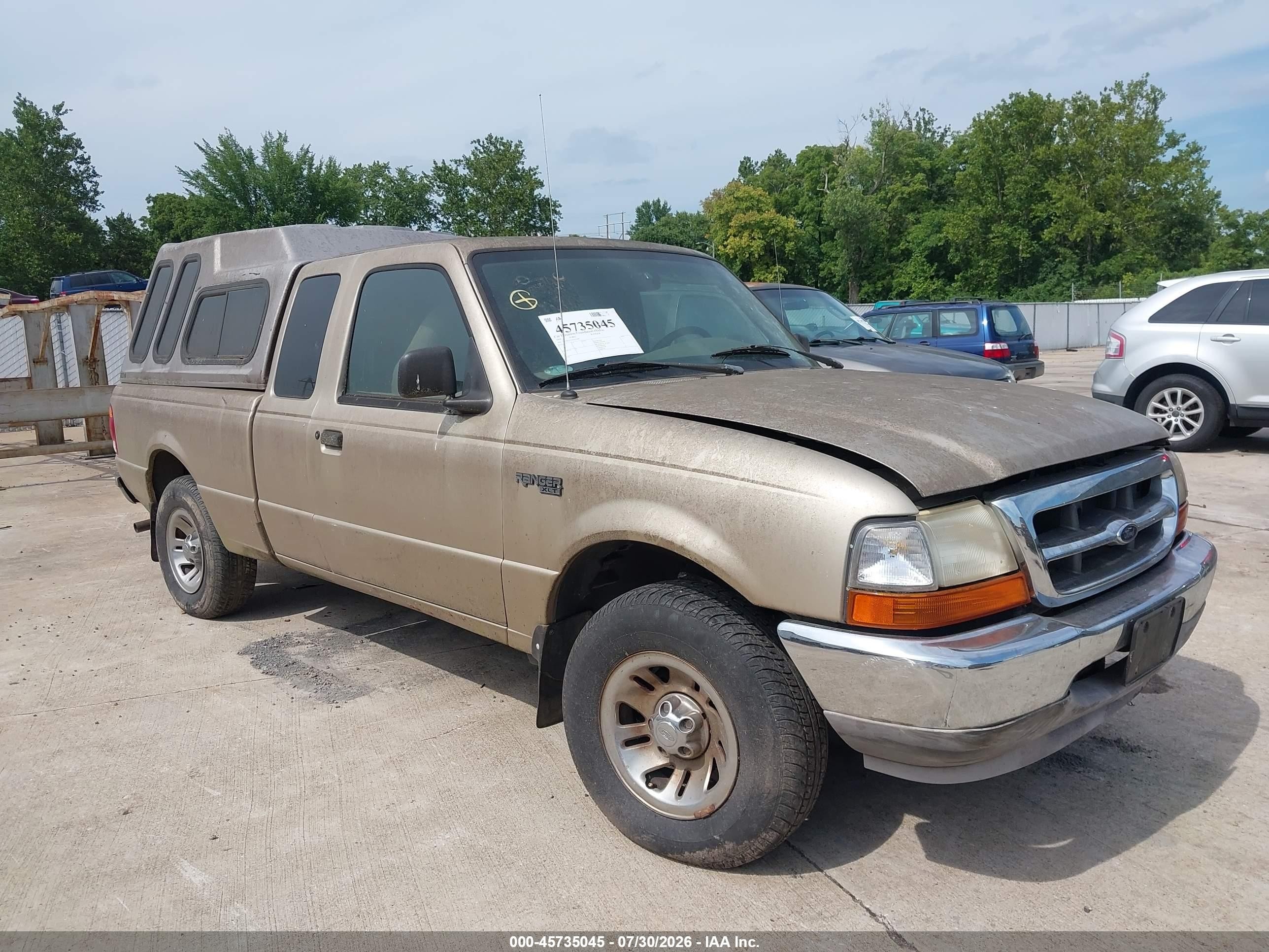 1999 Ford Ranger Xl/xlt Gold vin: 1FTYR14V5XTA21696