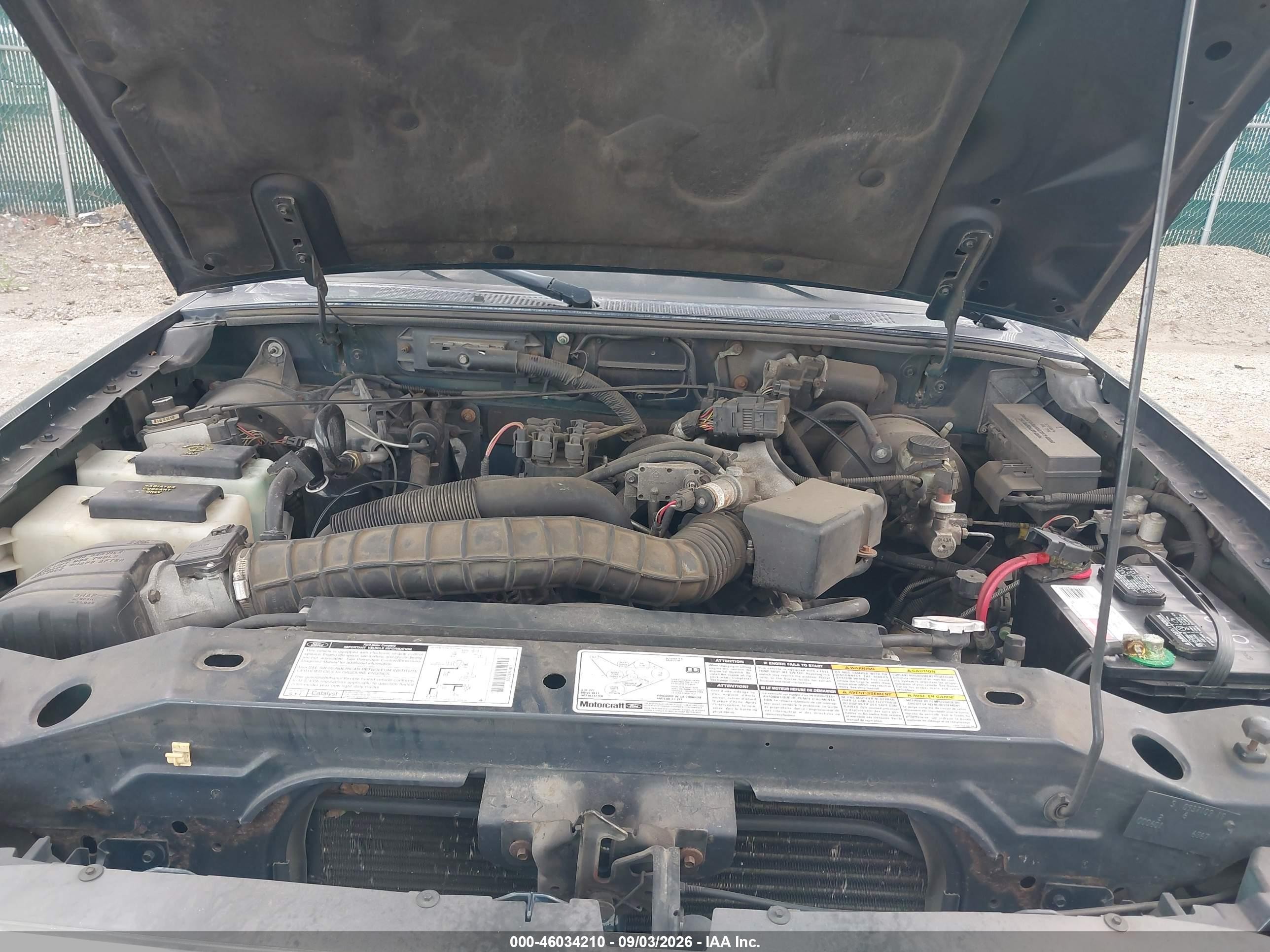 2000 Ford Ranger Xl/xlt Синий vin: 1FTYR14V5YPB84570