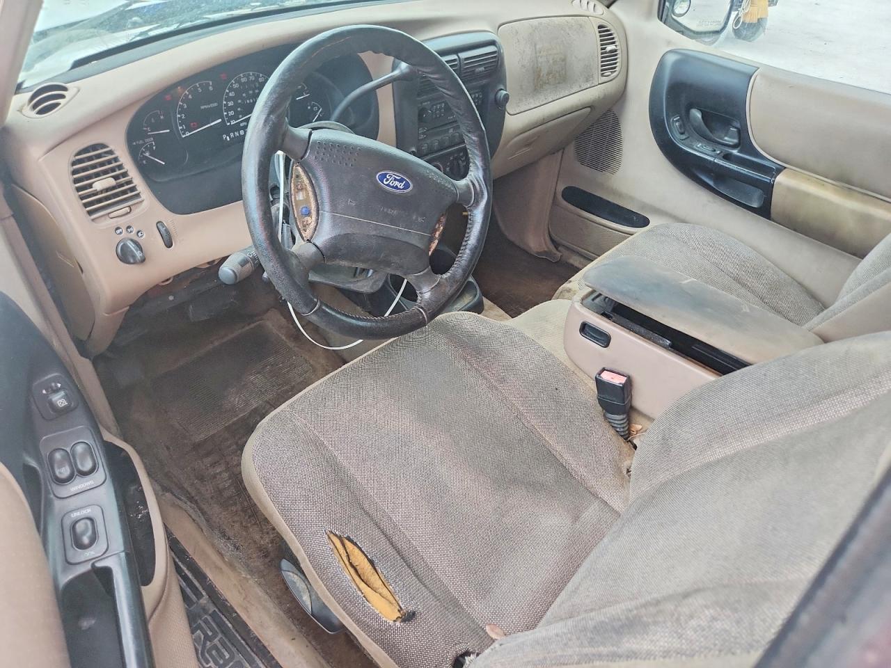 2001 Ford Ranger Super Cab White vin: 1FTYR14V61PB04120