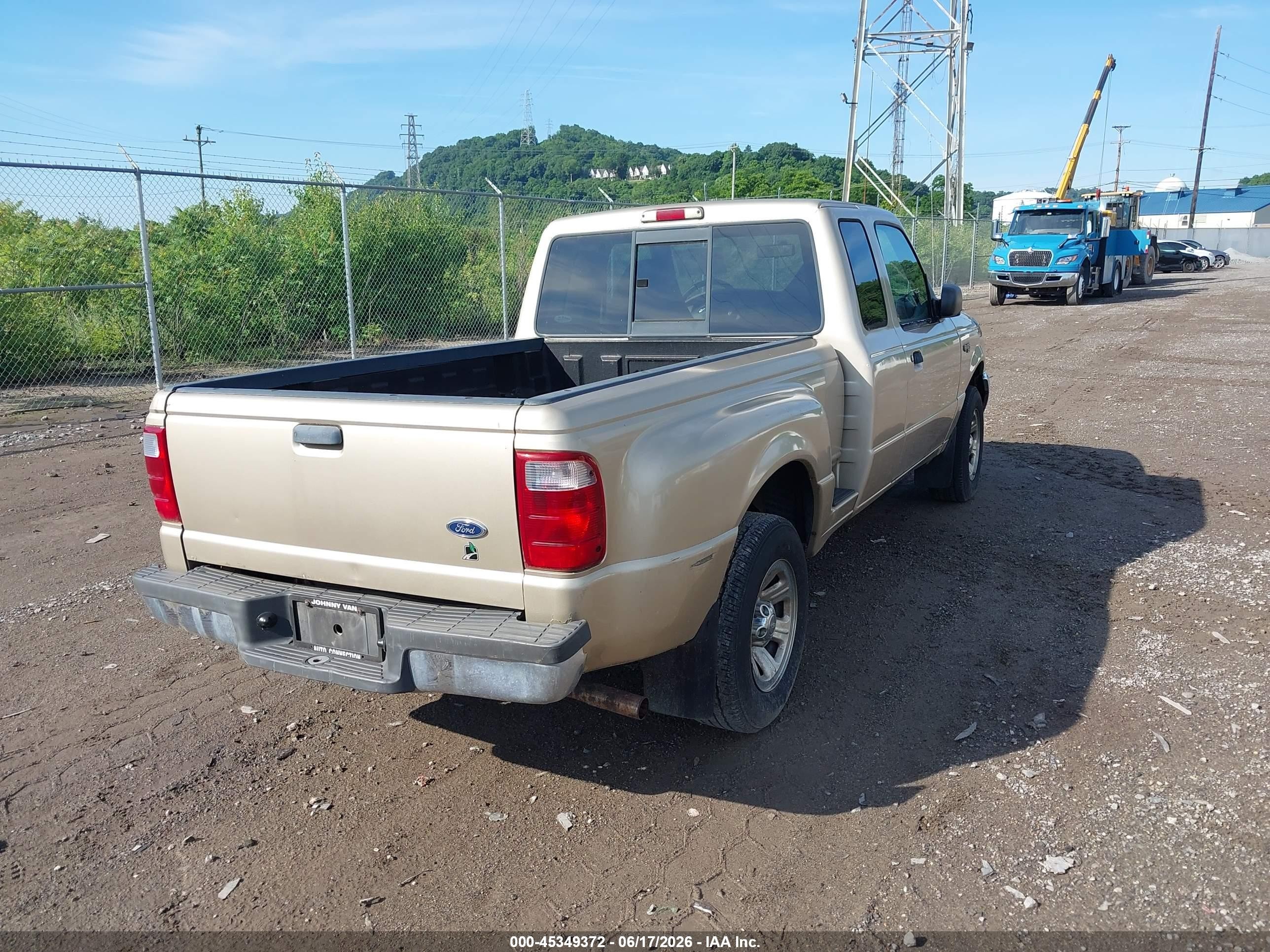 2001 Ford Ranger Edge/xl/xlt Gold vin: 1FTYR14V61PB32502