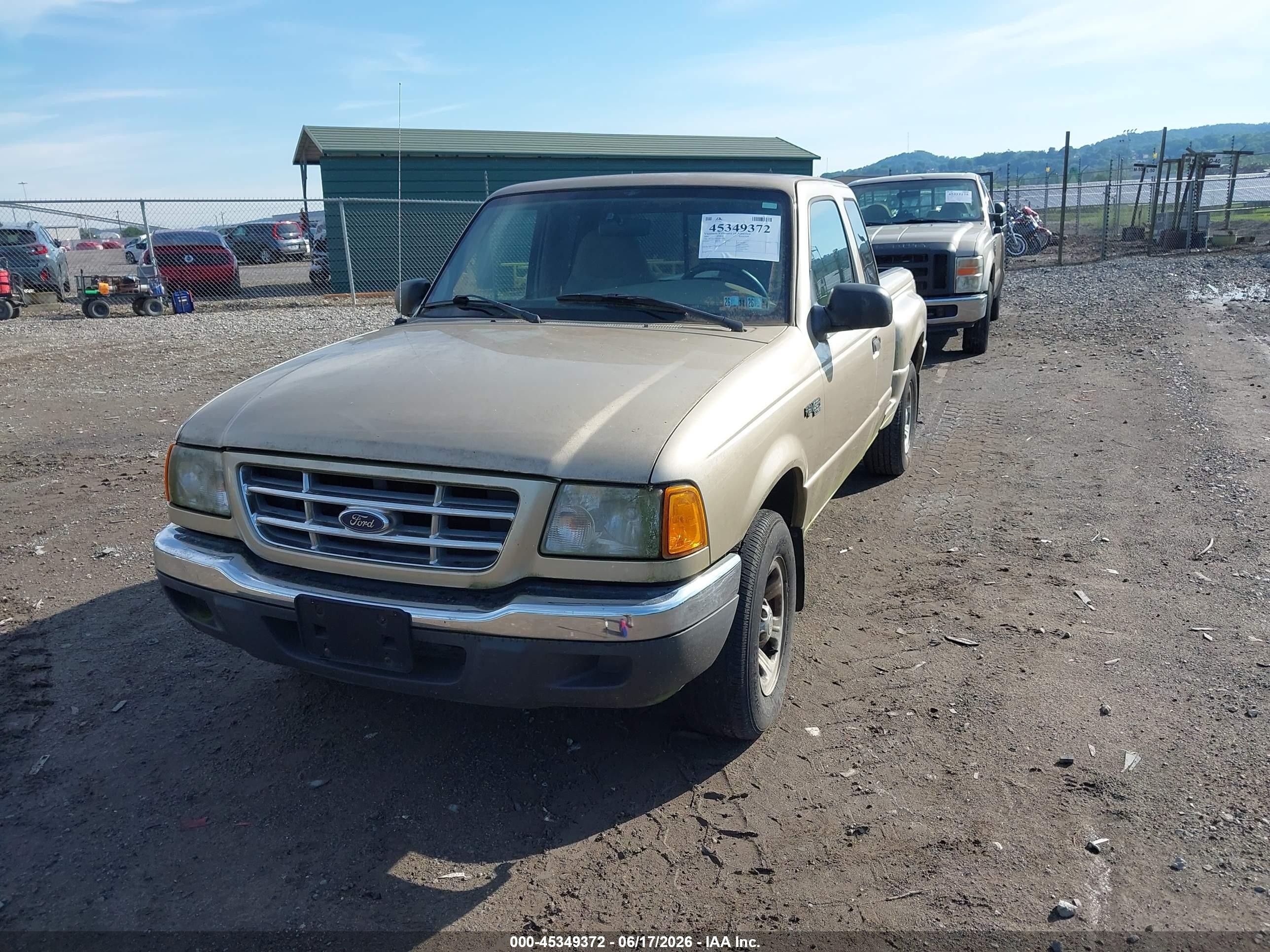 2001 Ford Ranger Edge/xl/xlt Gold vin: 1FTYR14V61PB32502