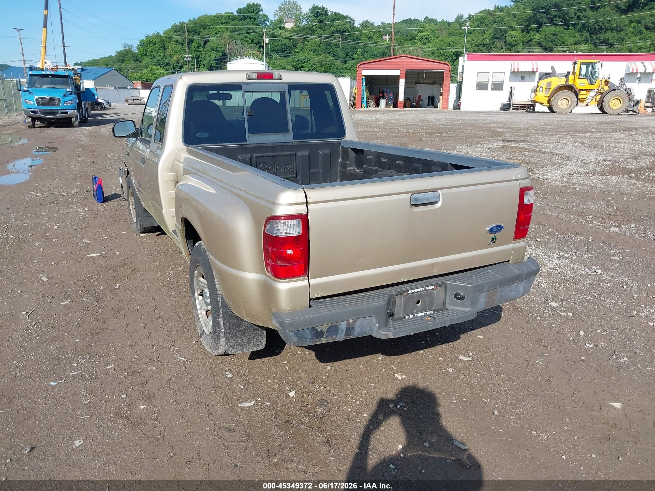 2001 Ford Ranger Edge/xl/xlt Gold vin: 1FTYR14V61PB32502