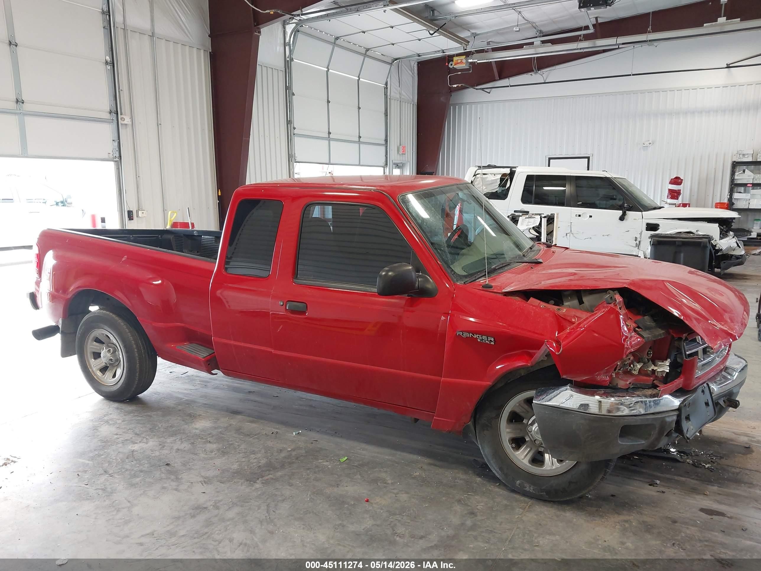 2001 Ford Ranger Edge/xl/xlt Red vin: 1FTYR14V61PB52569