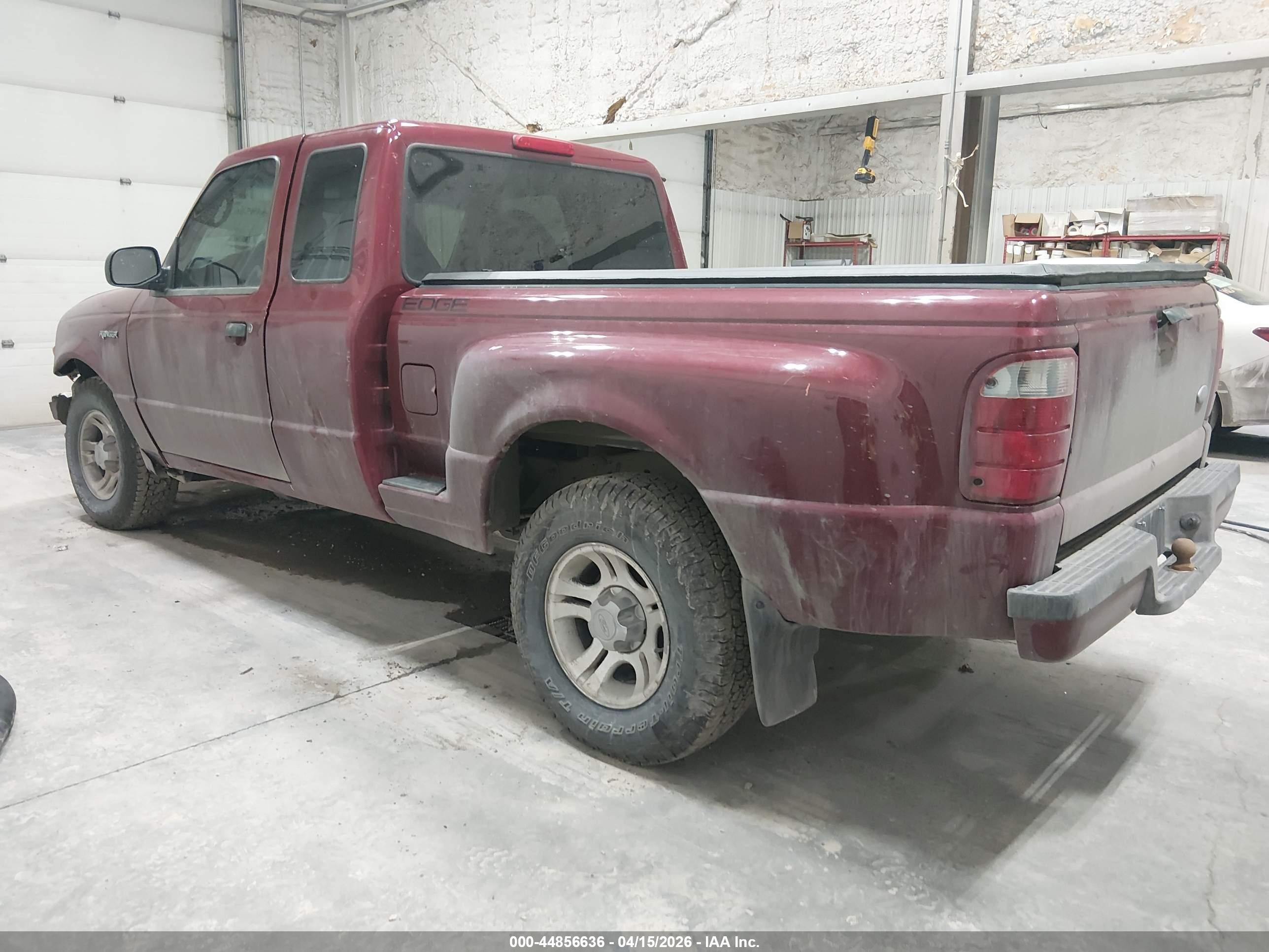 2003 Ford Ranger Edge/tremor/xl/xlt Maroon vin: 1FTYR14V63PB27481