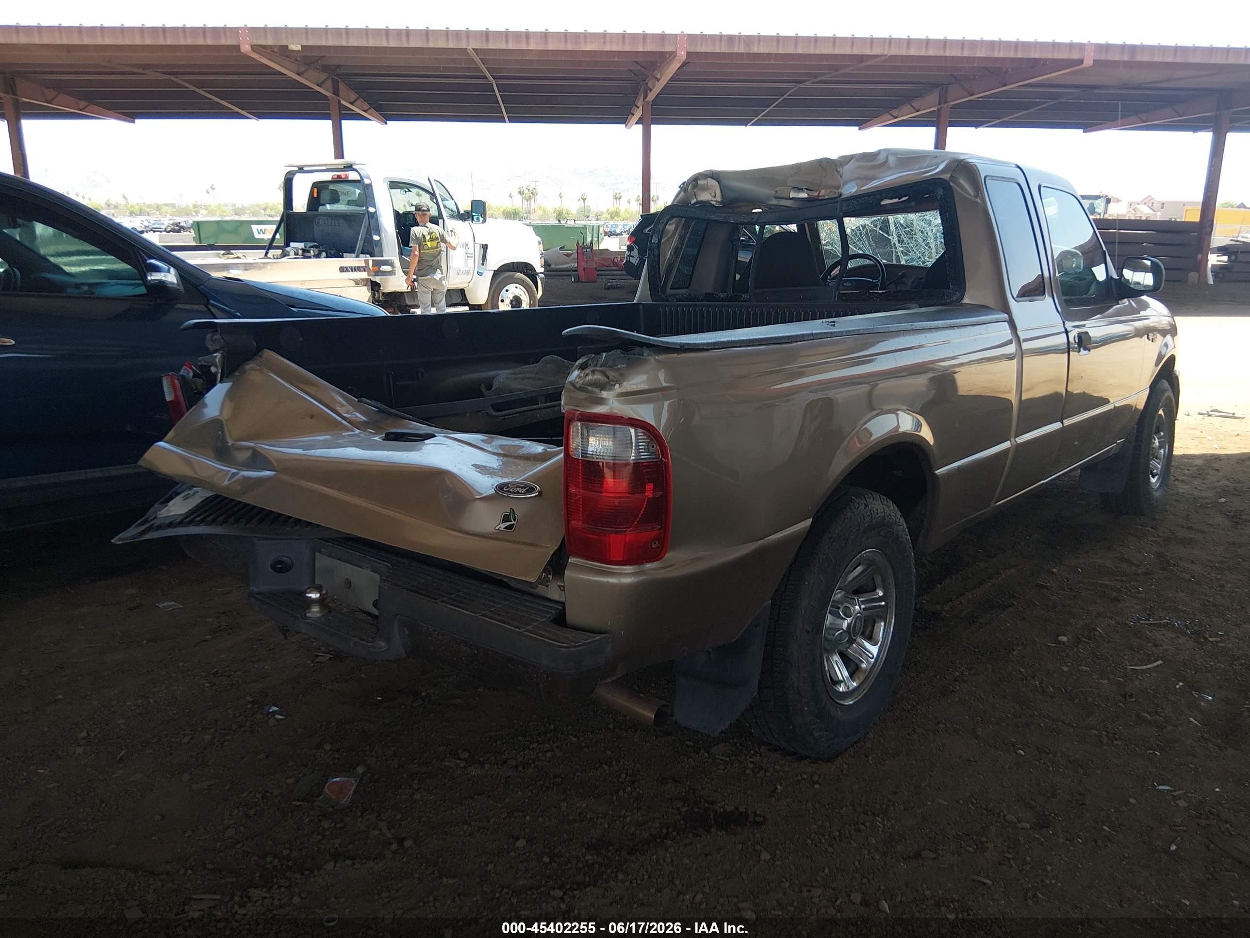 2003 Ford Ranger Edge/tremor/xl/xlt Gold vin: 1FTYR14V63TA03010