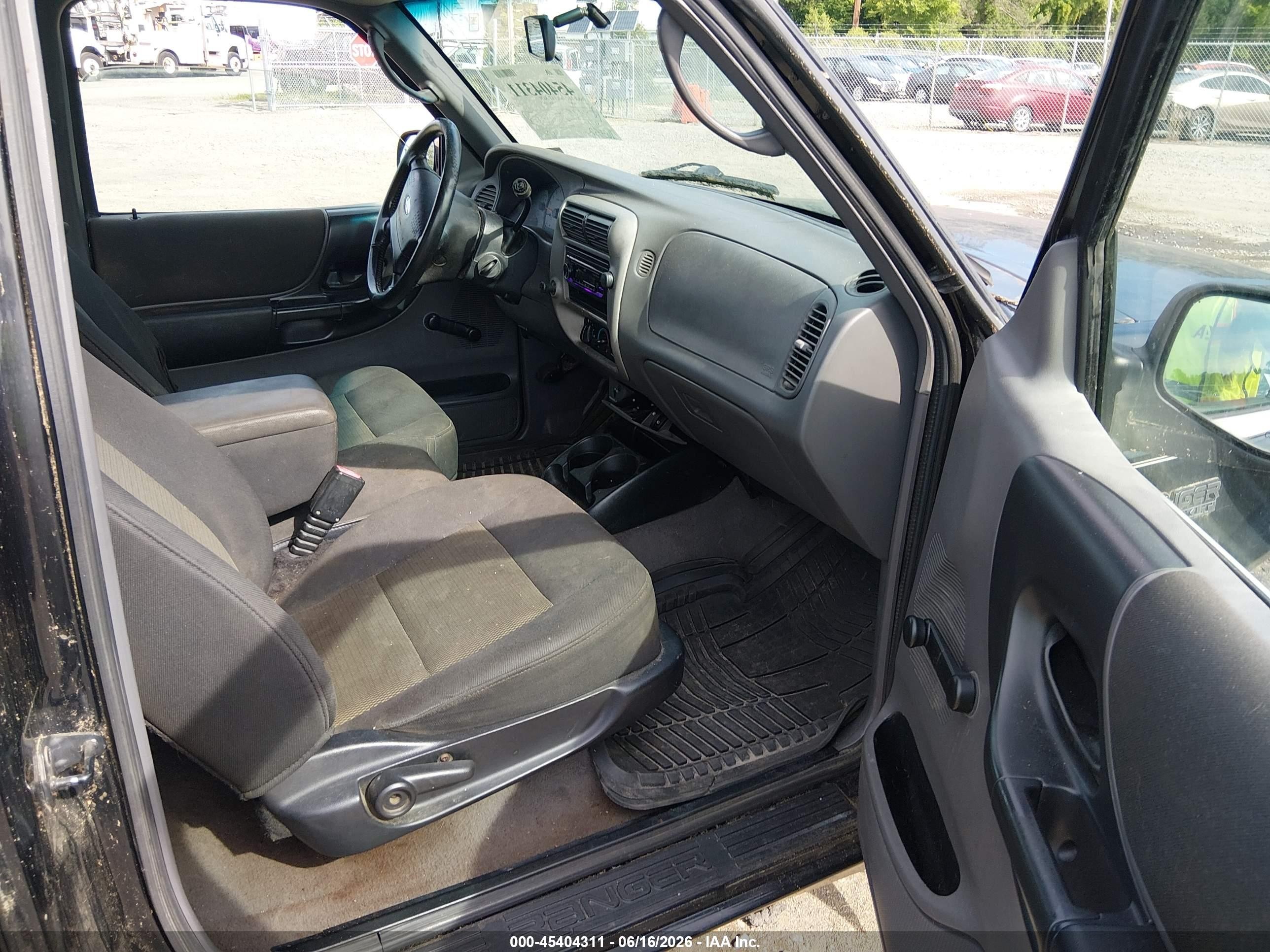 2003 Ford Ranger Edge/tremor/xl/xlt Black vin: 1FTYR14V63TA09289