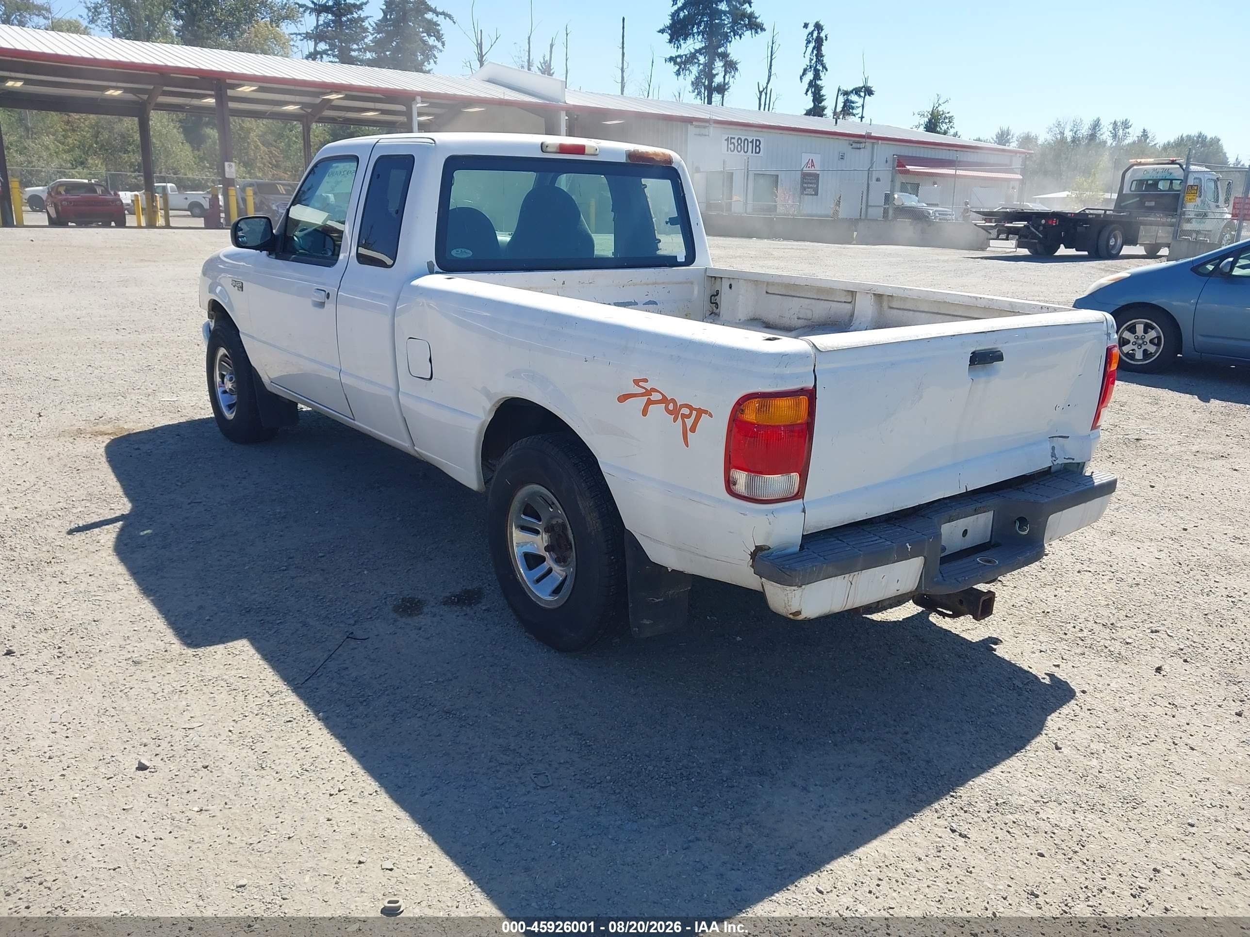 1999 Ford Ranger Xl/xlt Белый vin: 1FTYR14V6XPB04322
