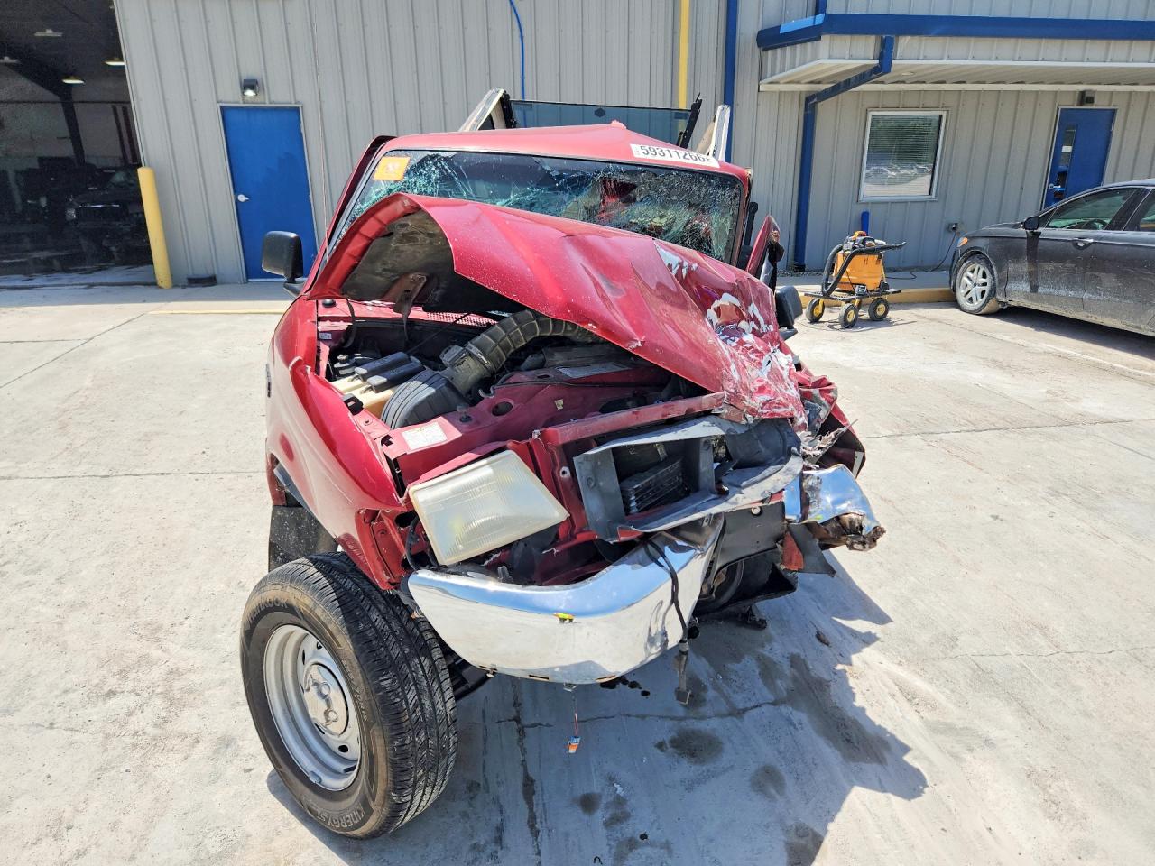1999 Ford Ranger Super Cab Red vin: 1FTYR14V6XTA28012