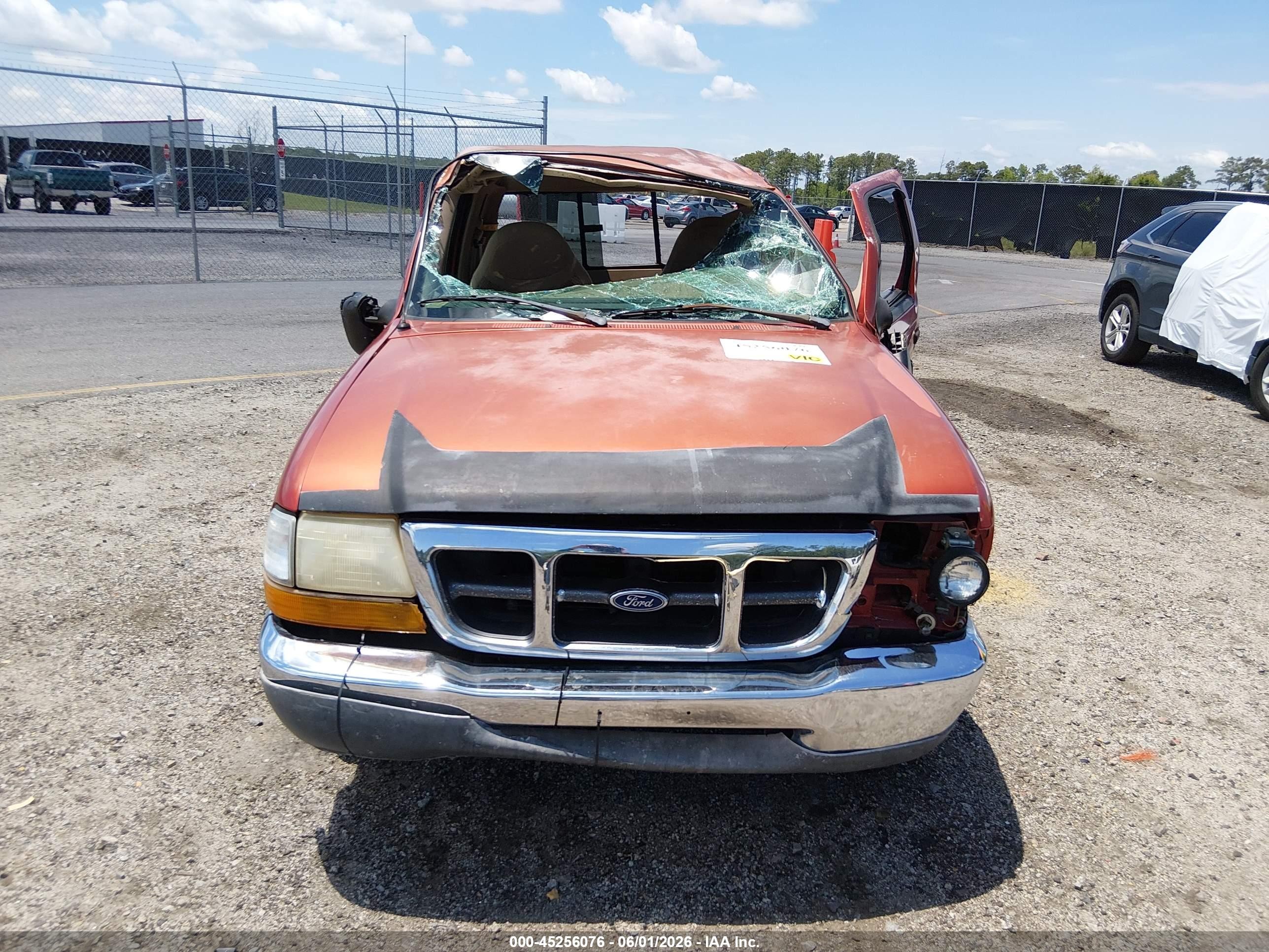 1999 Ford Ranger Xl/xlt Оранжевый vin: 1FTYR14V6XTA38605