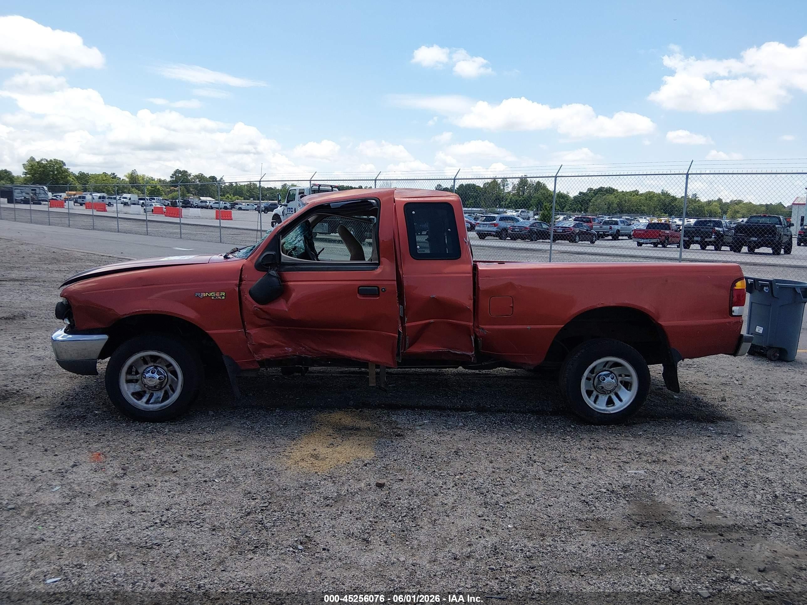 1999 Ford Ranger Xl/xlt Оранжевый vin: 1FTYR14V6XTA38605
