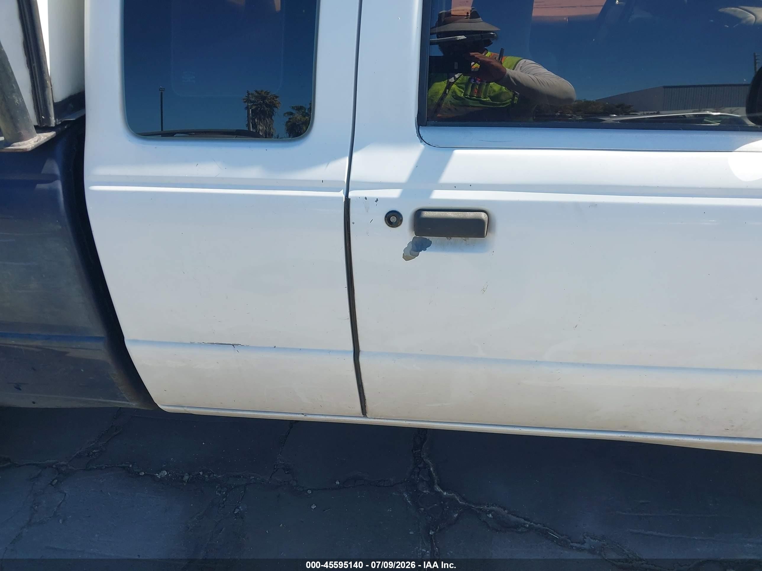 2000 Ford Ranger Xl/xlt White vin: 1FTYR14V6YPA96501
