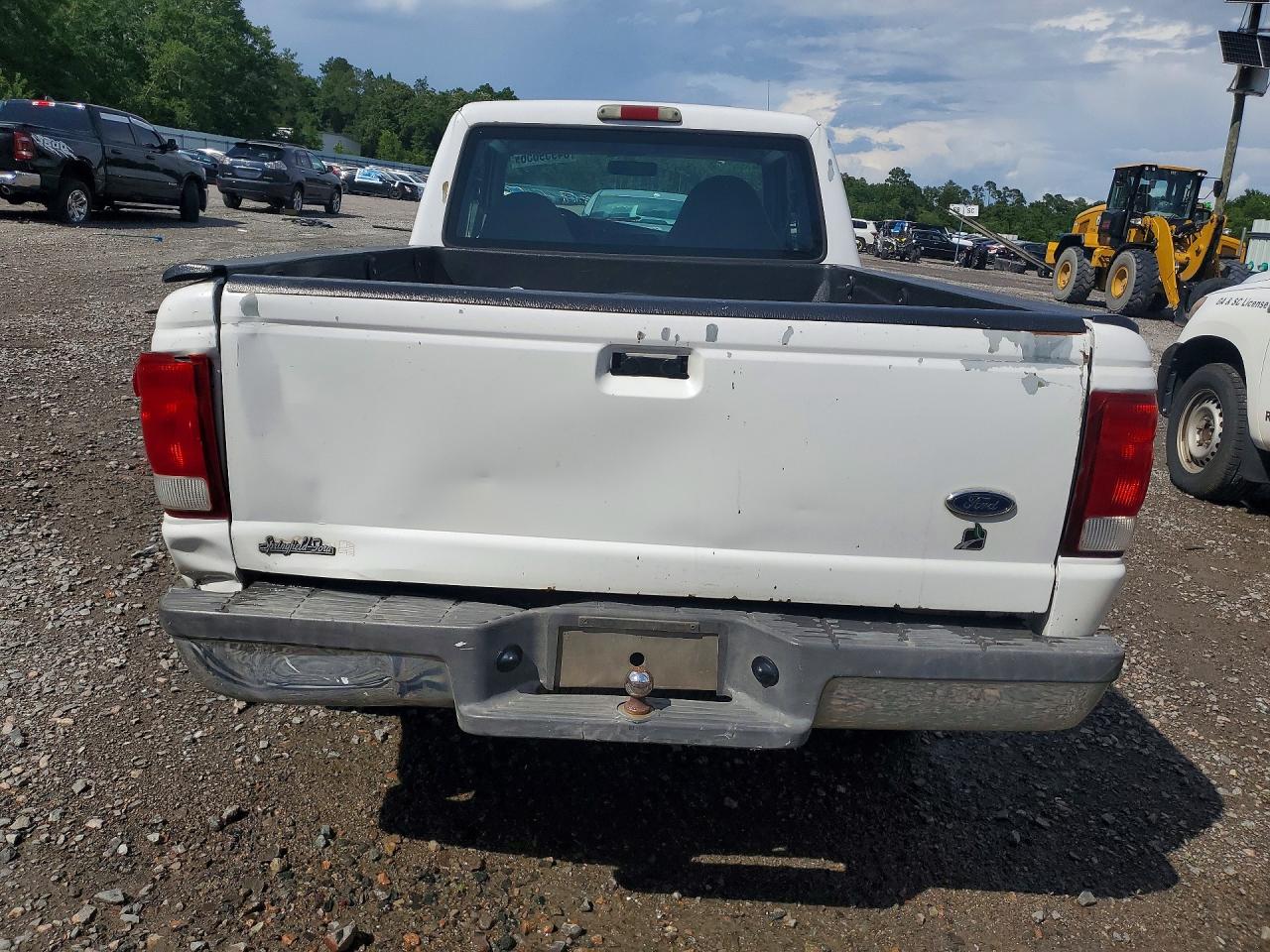 2000 Ford Ranger Super Cab White vin: 1FTYR14V6YPB53182