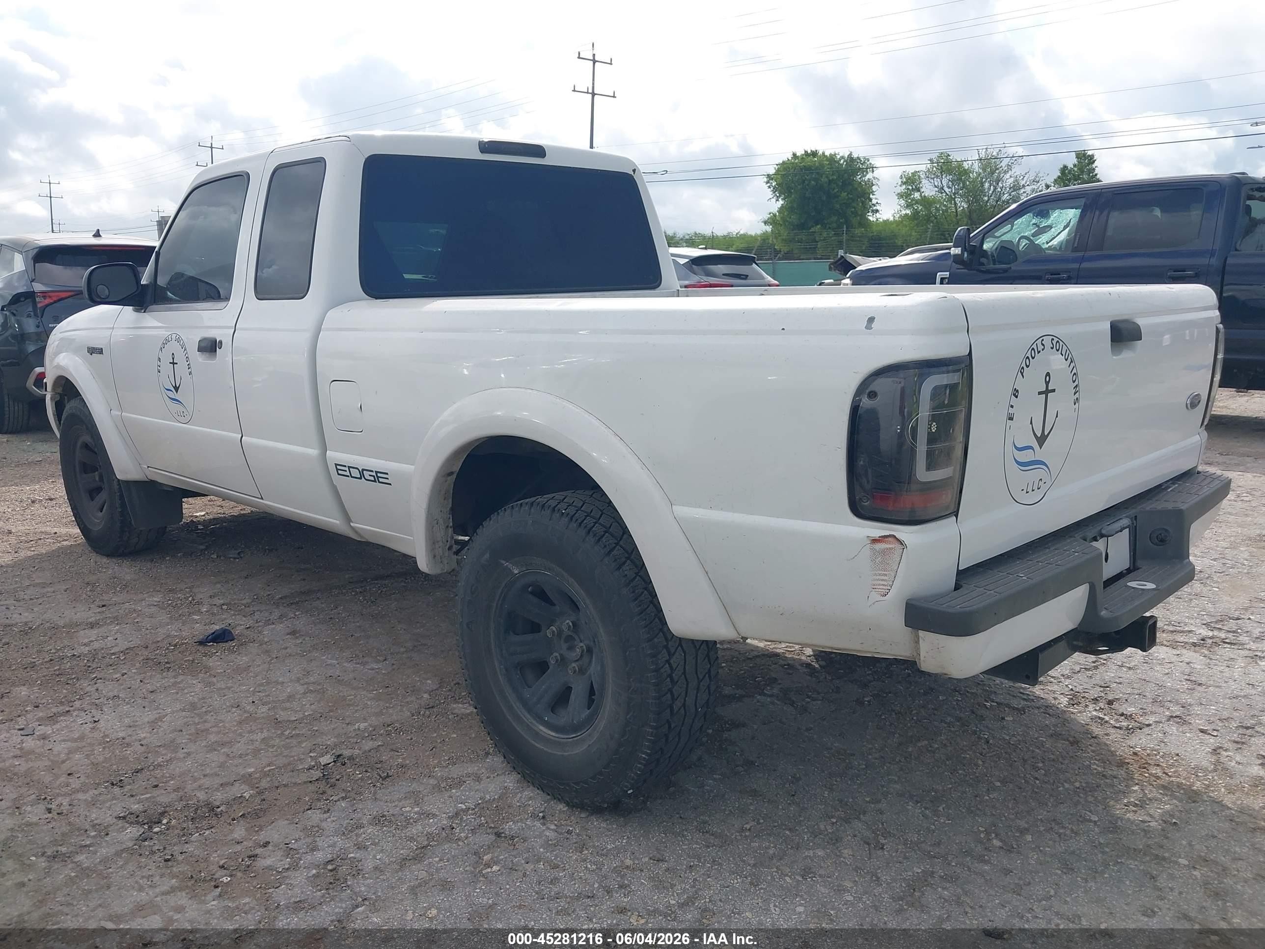 2001 Ford Ranger Edge/xl/xlt White vin: 1FTYR14V71PB19421