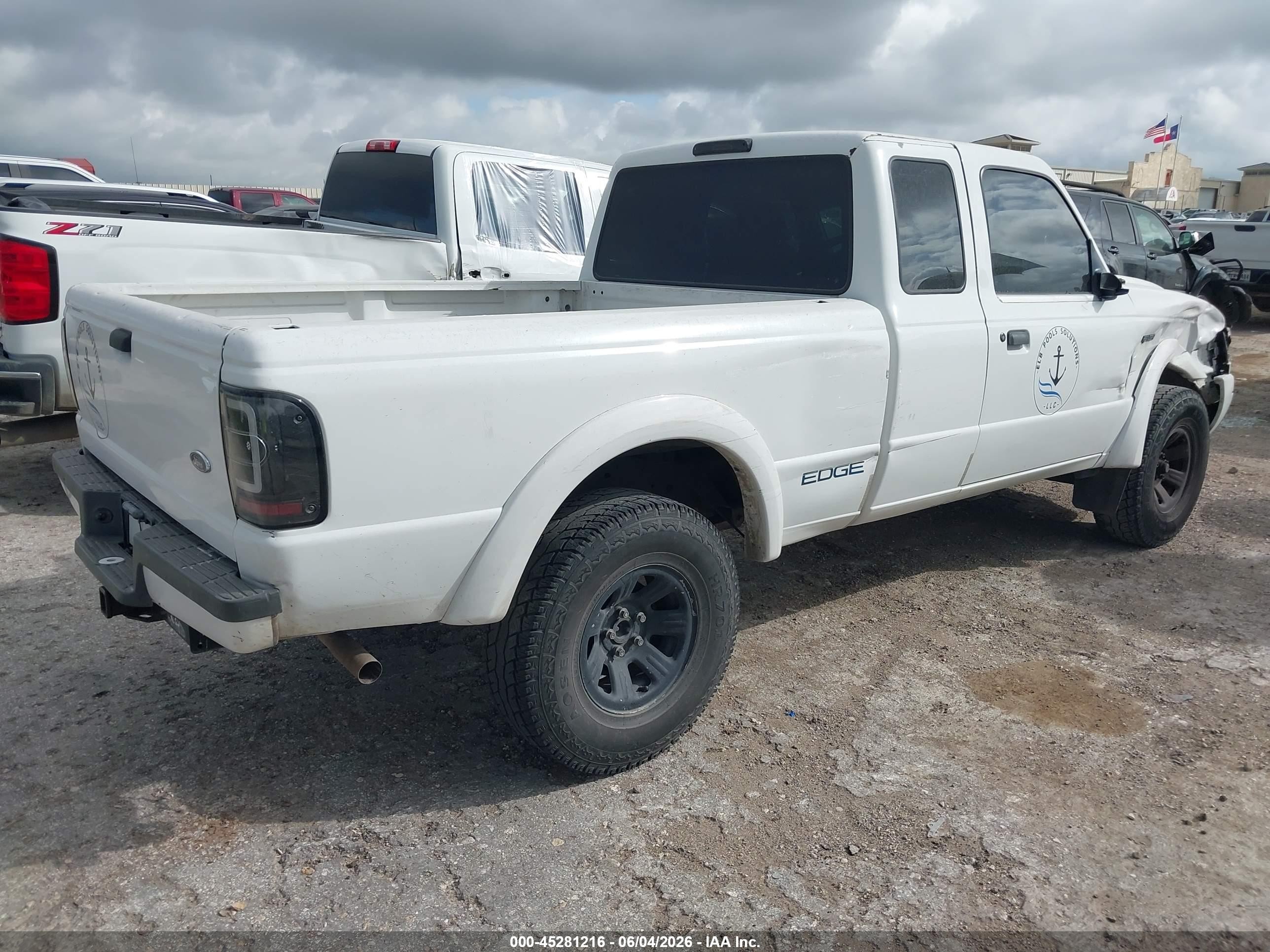 2001 Ford Ranger Edge/xl/xlt White vin: 1FTYR14V71PB19421