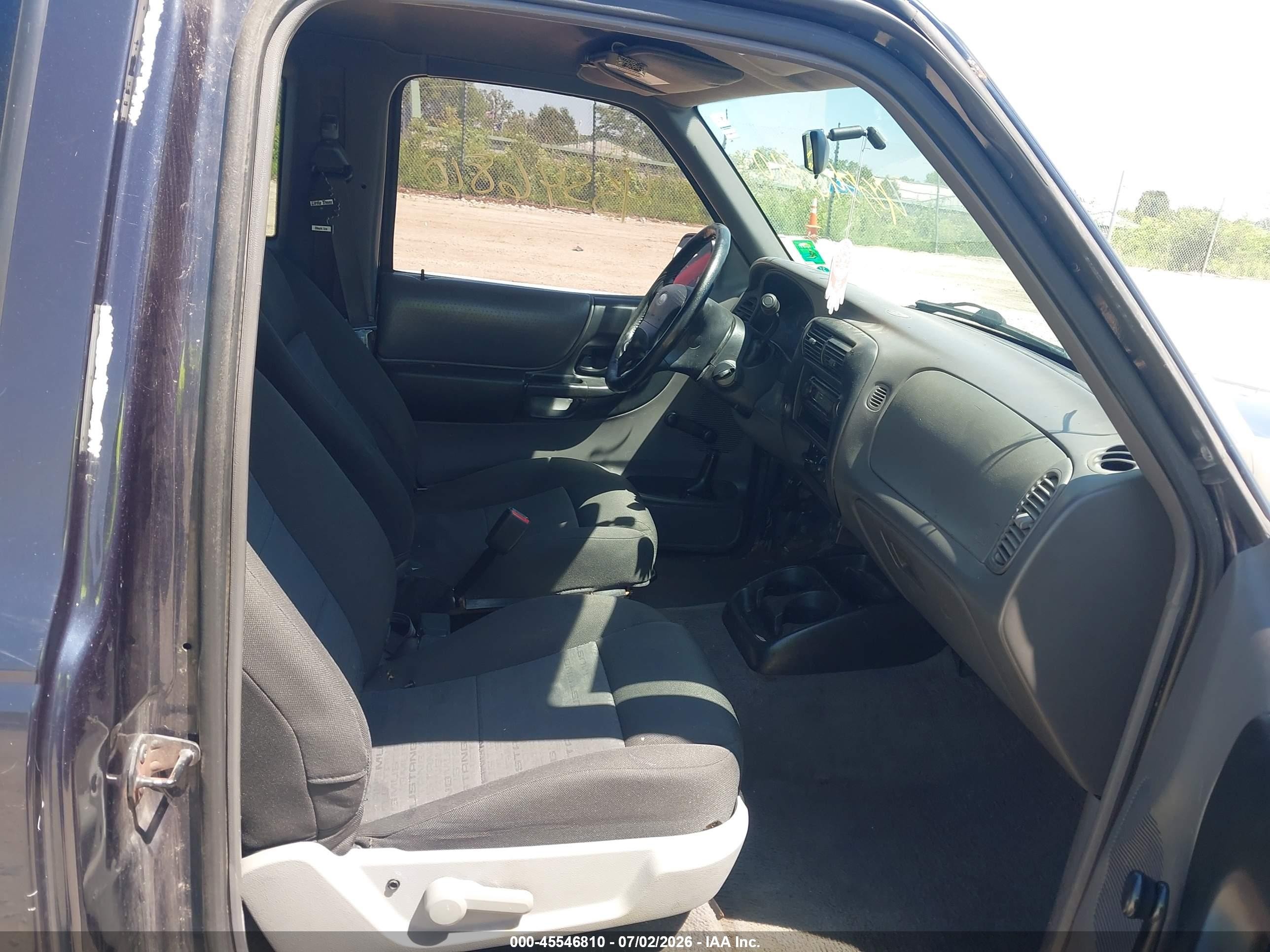 2001 Ford Ranger Edge/xl/xlt Black vin: 1FTYR14V71PB40530
