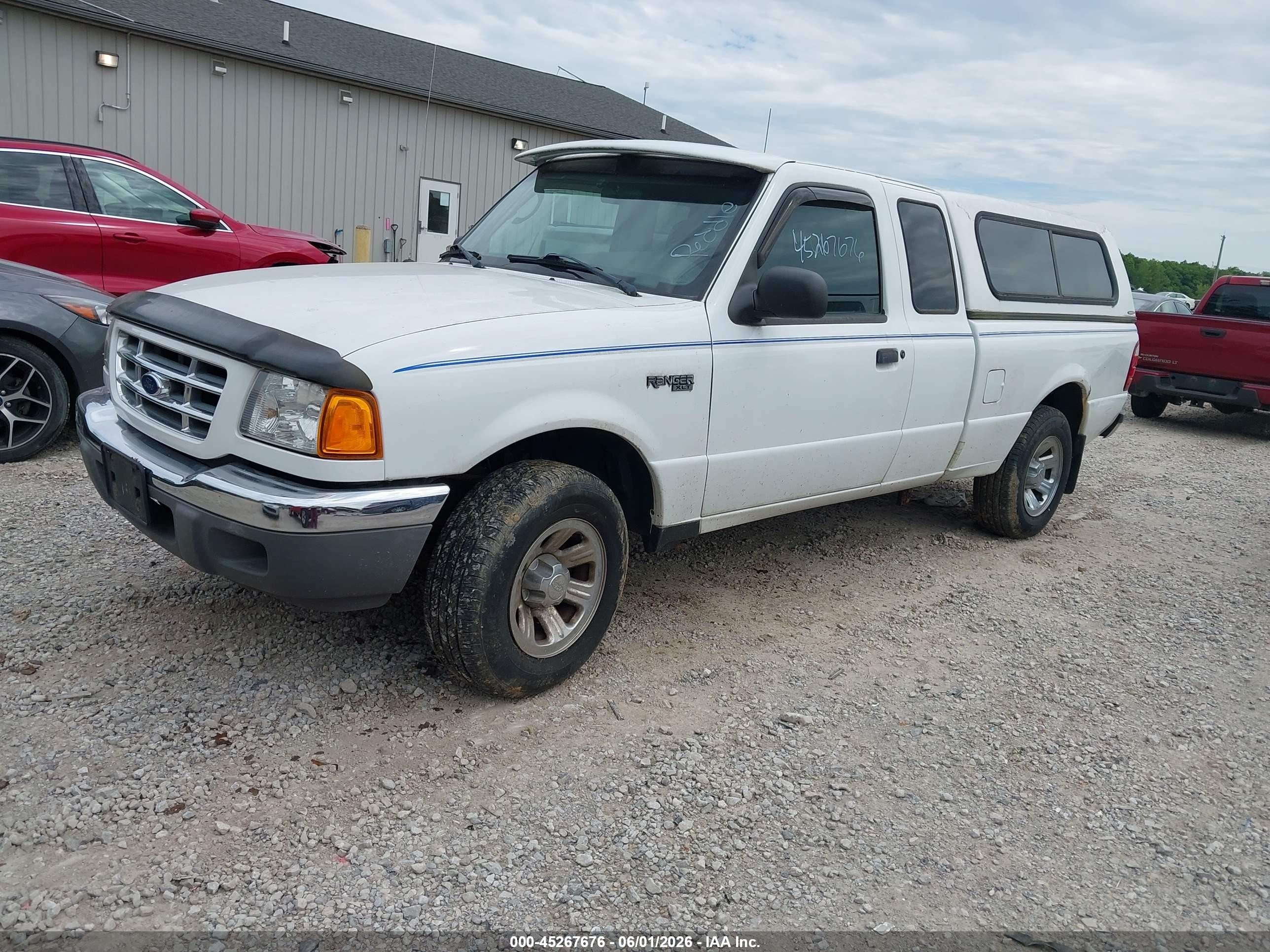 2003 Ford Ranger Edge/tremor/xl/xlt White vin: 1FTYR14V73PA96810