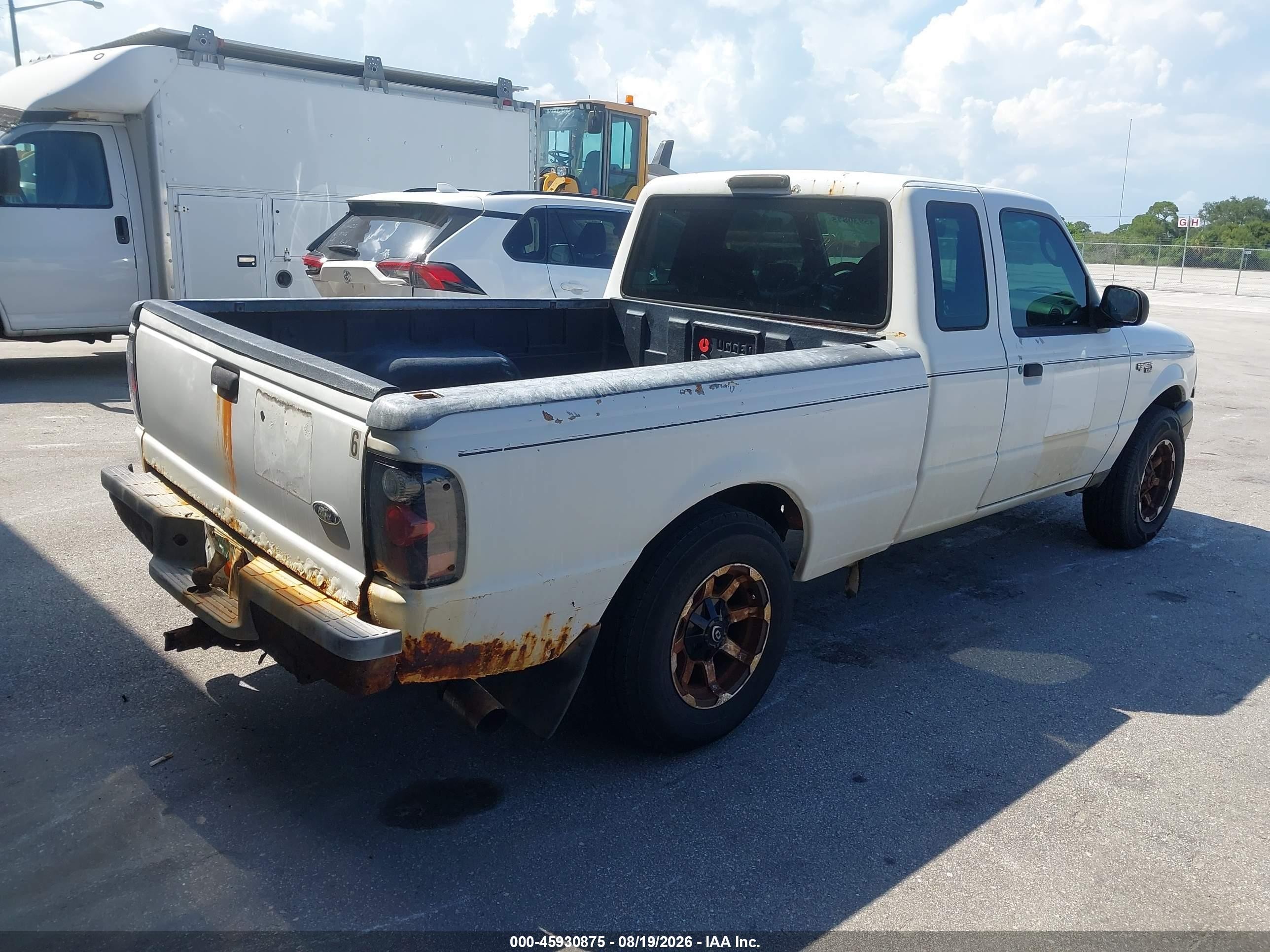 2003 Ford Ranger Edge/tremor/xl/xlt White vin: 1FTYR14V73PB19678