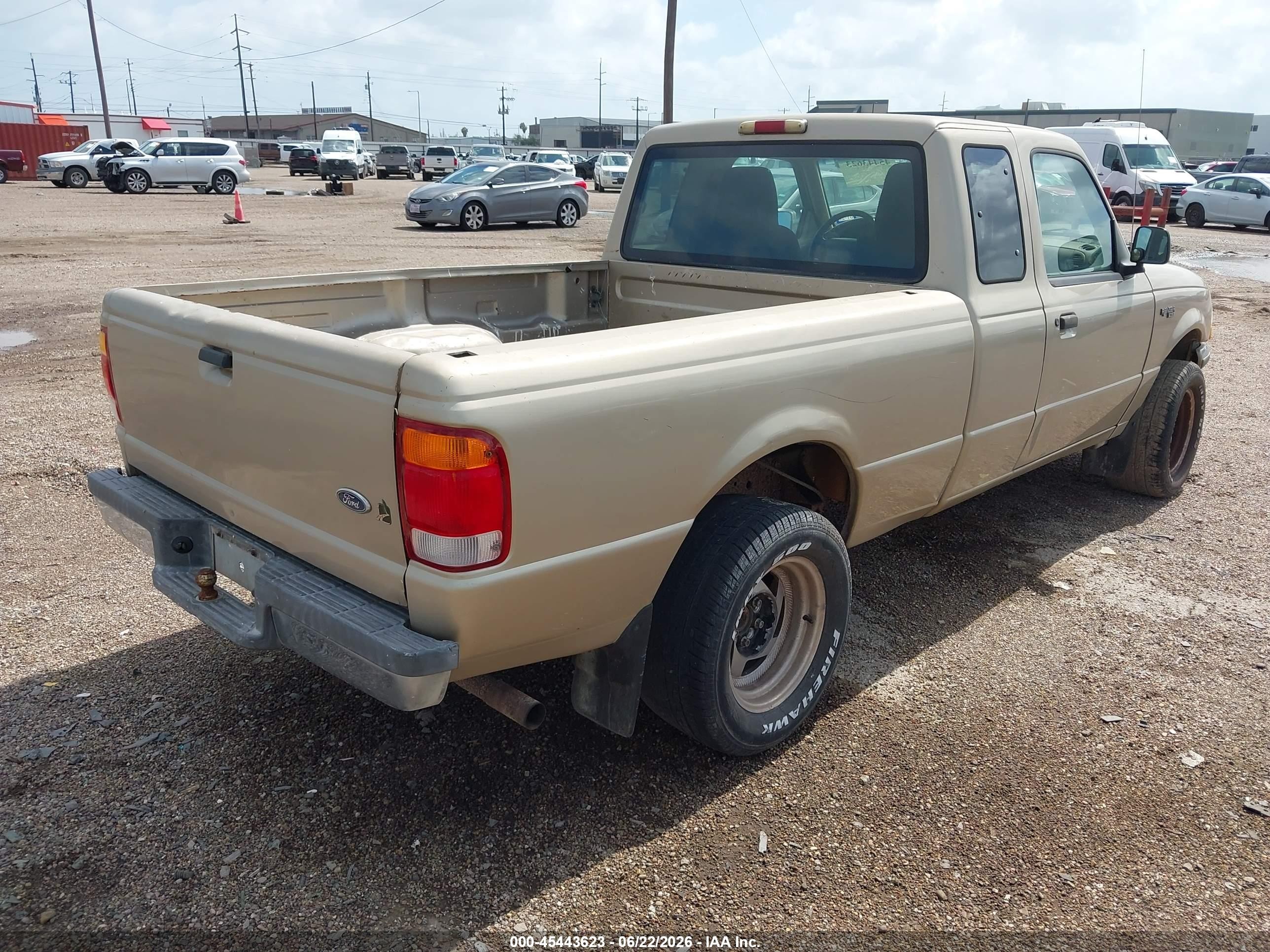1999 Ford Ranger Xl/xlt Brown vin: 1FTYR14V7XPB24479
