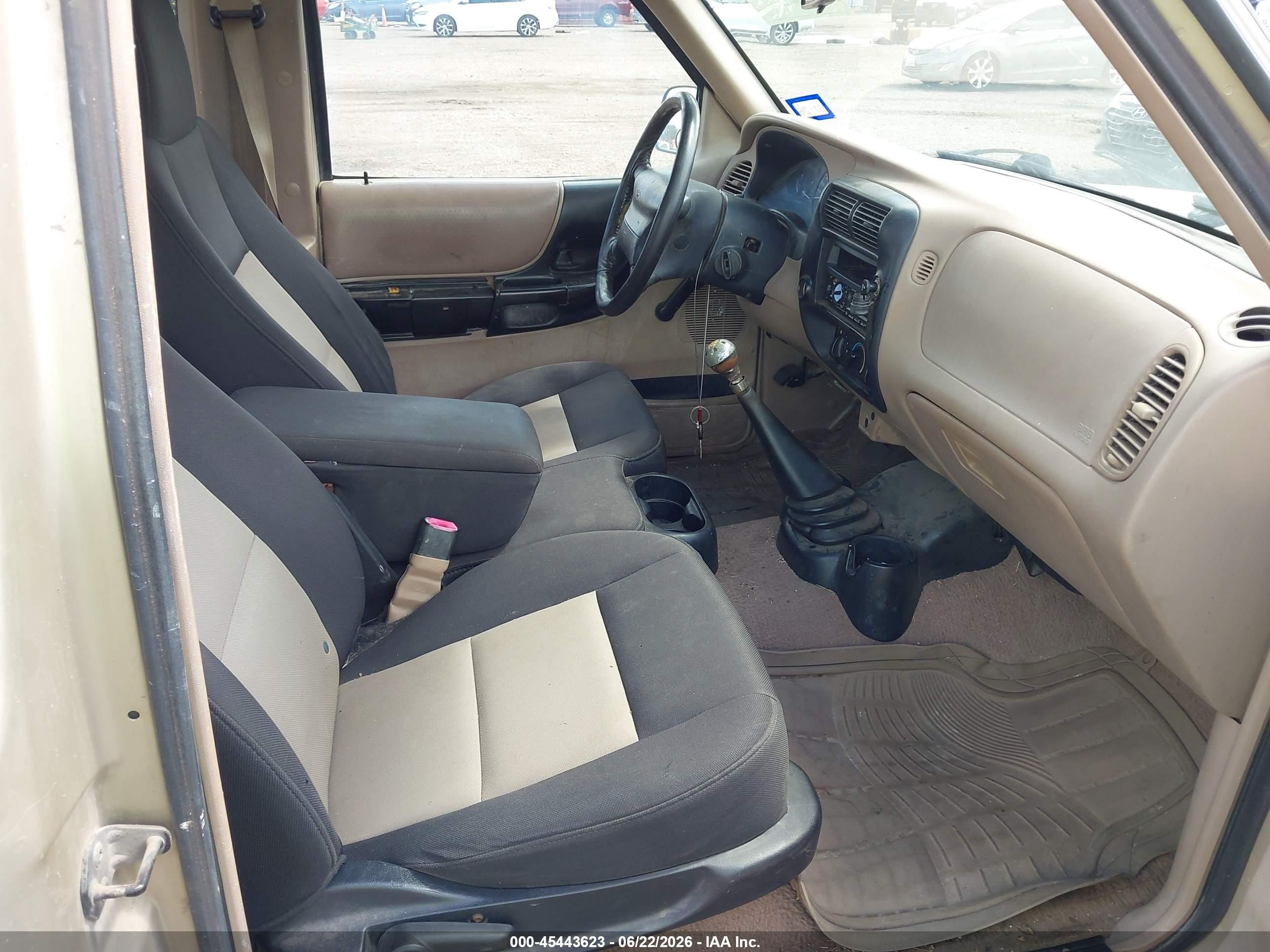 1999 Ford Ranger Xl/xlt Brown vin: 1FTYR14V7XPB24479