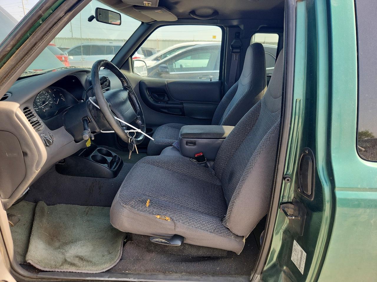 1999 Ford Ranger Super Cab Green vin: 1FTYR14V7XPB27902