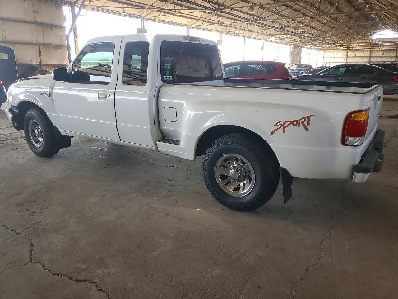 1999 Ford Ranger Super Cab White vin: 1FTYR14V7XPB69177