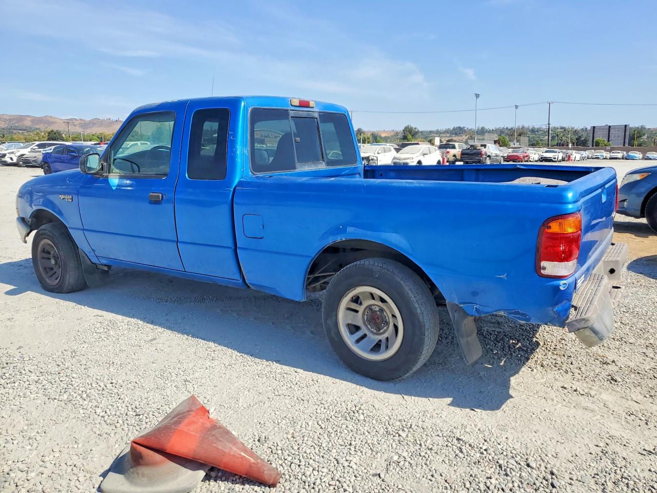 1999 Ford Ranger Super Cab Синий vin: 1FTYR14V7XTB01792