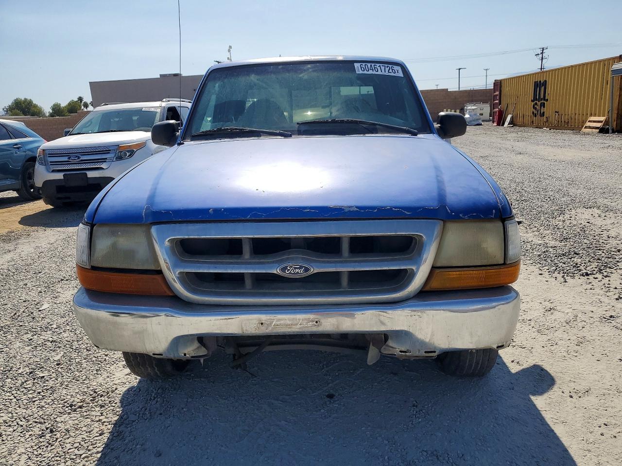 1999 Ford Ranger Super Cab Синий vin: 1FTYR14V7XTB01792