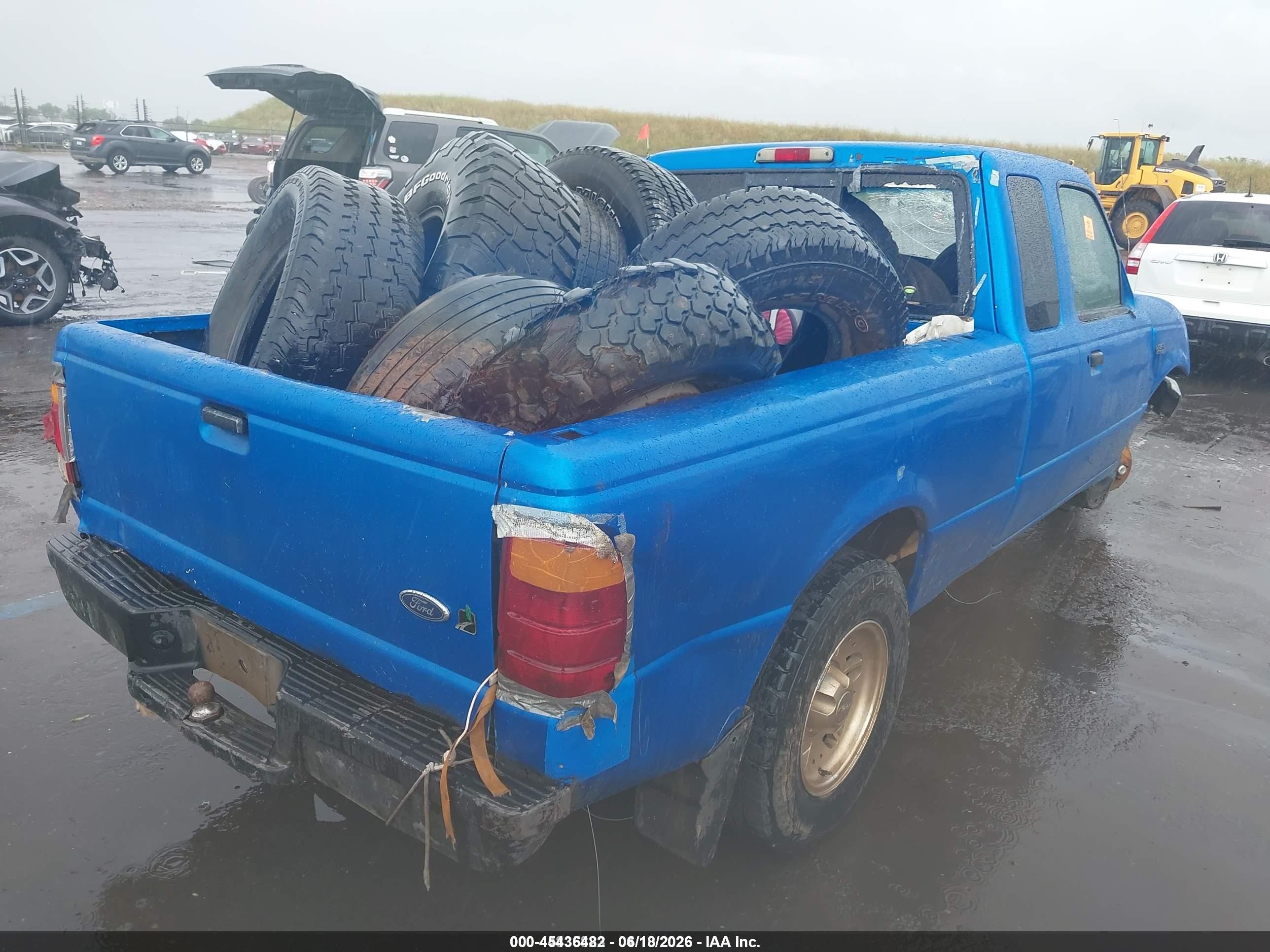 2000 Ford Ranger Xl/xlt Синий vin: 1FTYR14V7YPA25498