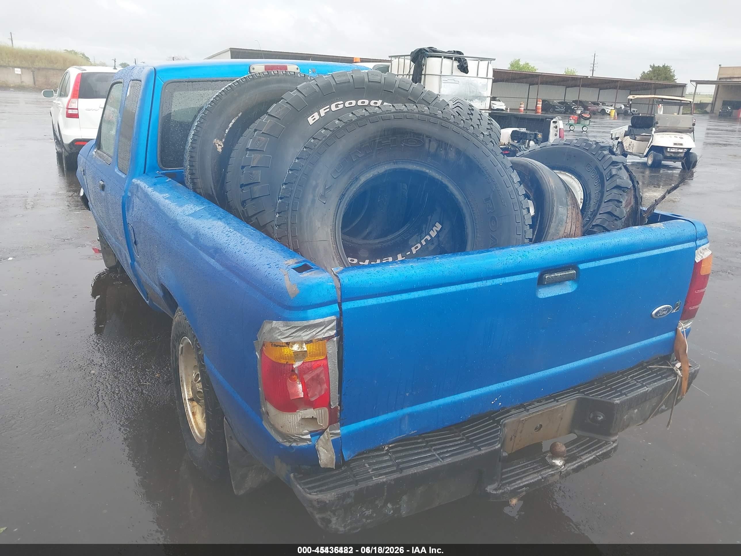2000 Ford Ranger Xl/xlt Синий vin: 1FTYR14V7YPA25498