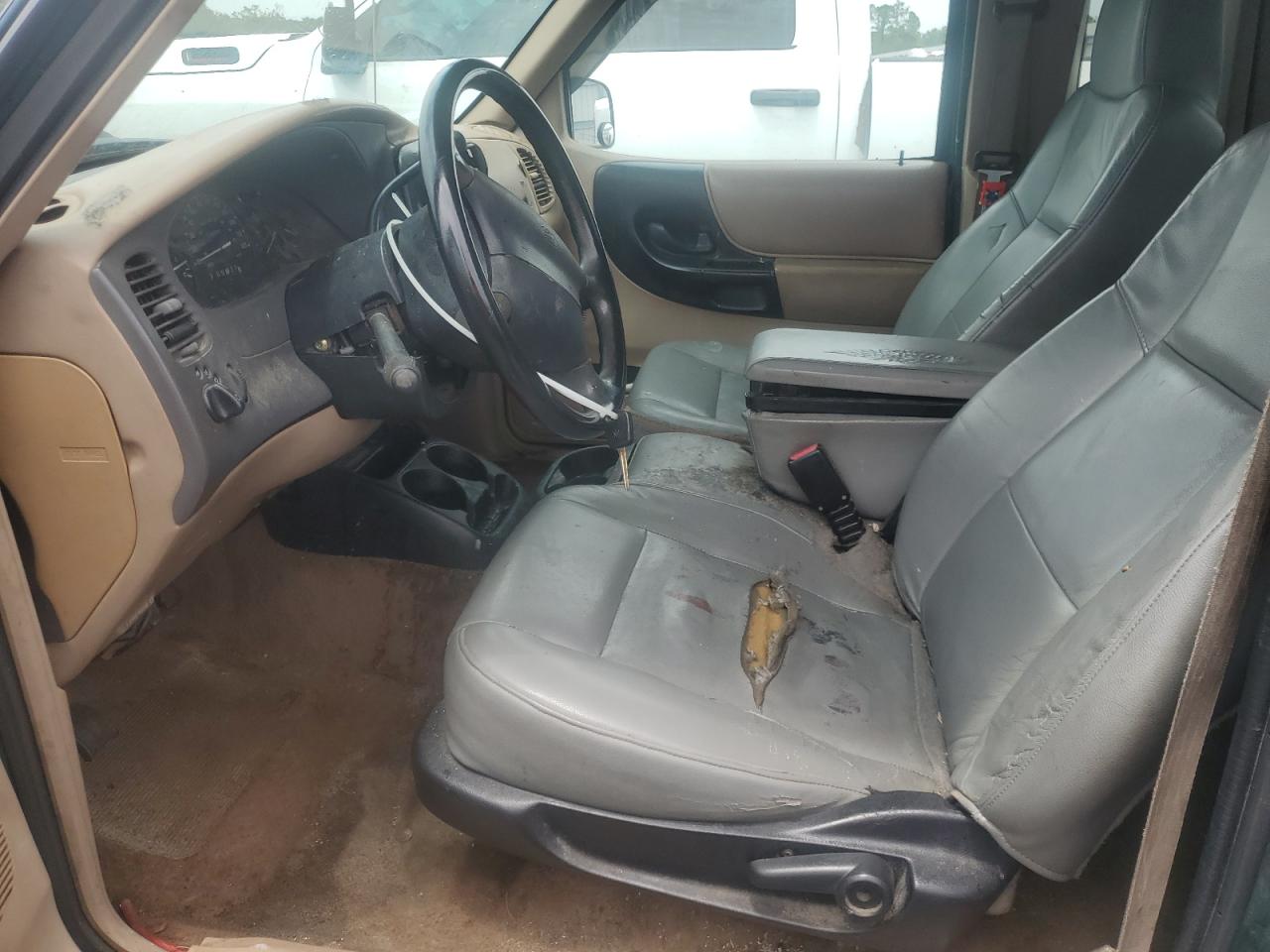 2000 Ford Ranger Super Cab Зеленый vin: 1FTYR14V7YPA53382