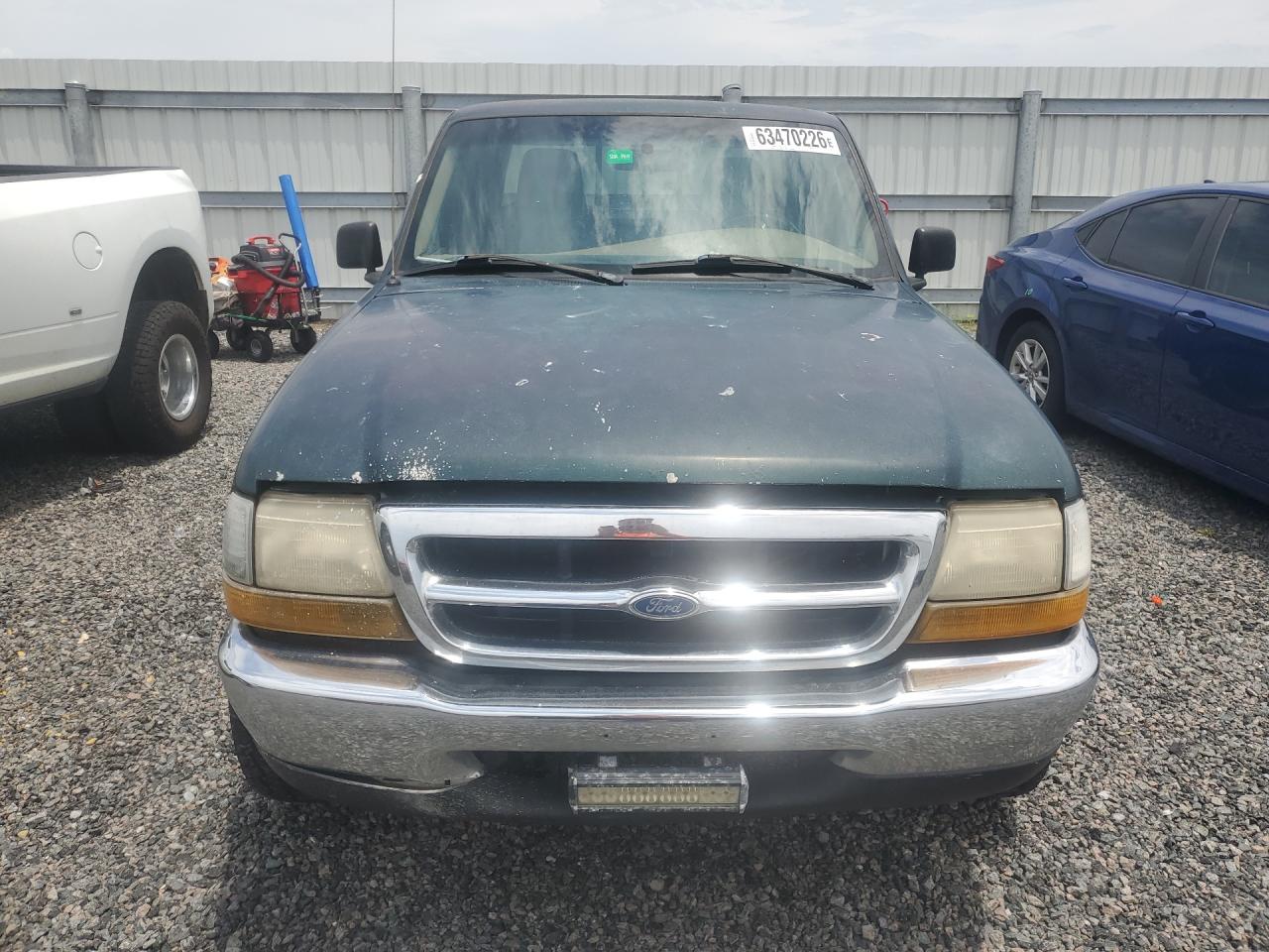 2000 Ford Ranger Super Cab Зеленый vin: 1FTYR14V7YPA53382