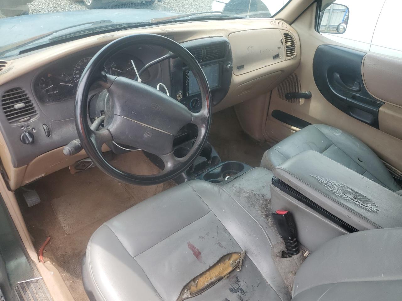 2000 Ford Ranger Super Cab Зеленый vin: 1FTYR14V7YPA53382