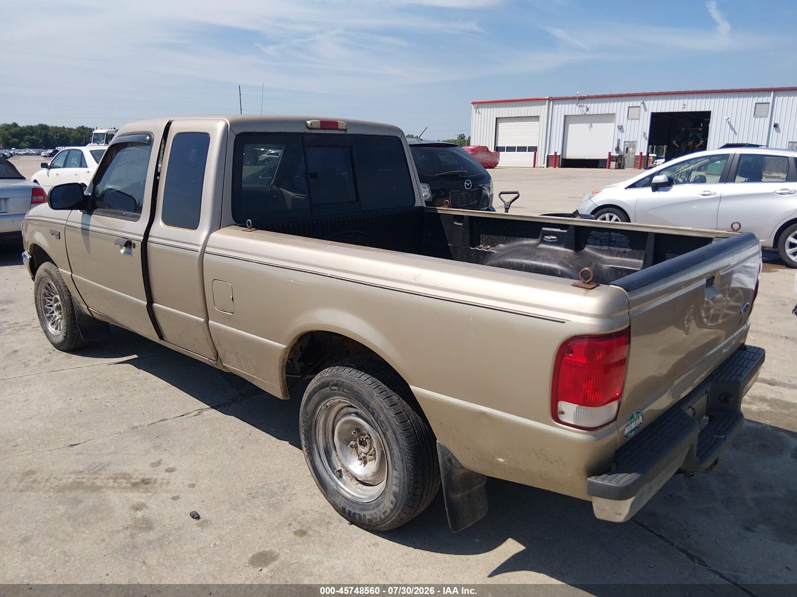 2000 Ford Ranger Xl/xlt Gold vin: 1FTYR14V7YPB67852