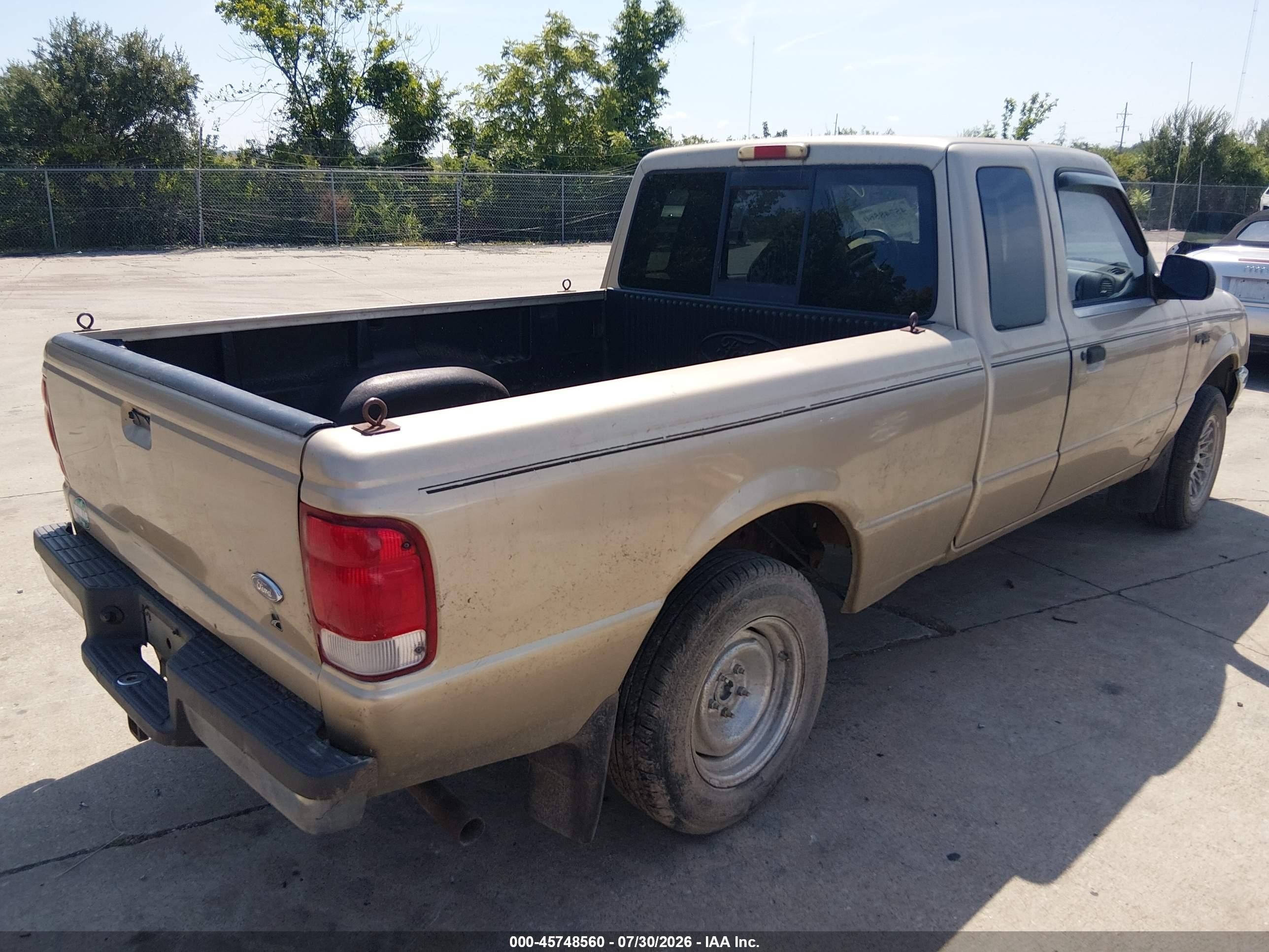 2000 Ford Ranger Xl/xlt Gold vin: 1FTYR14V7YPB67852