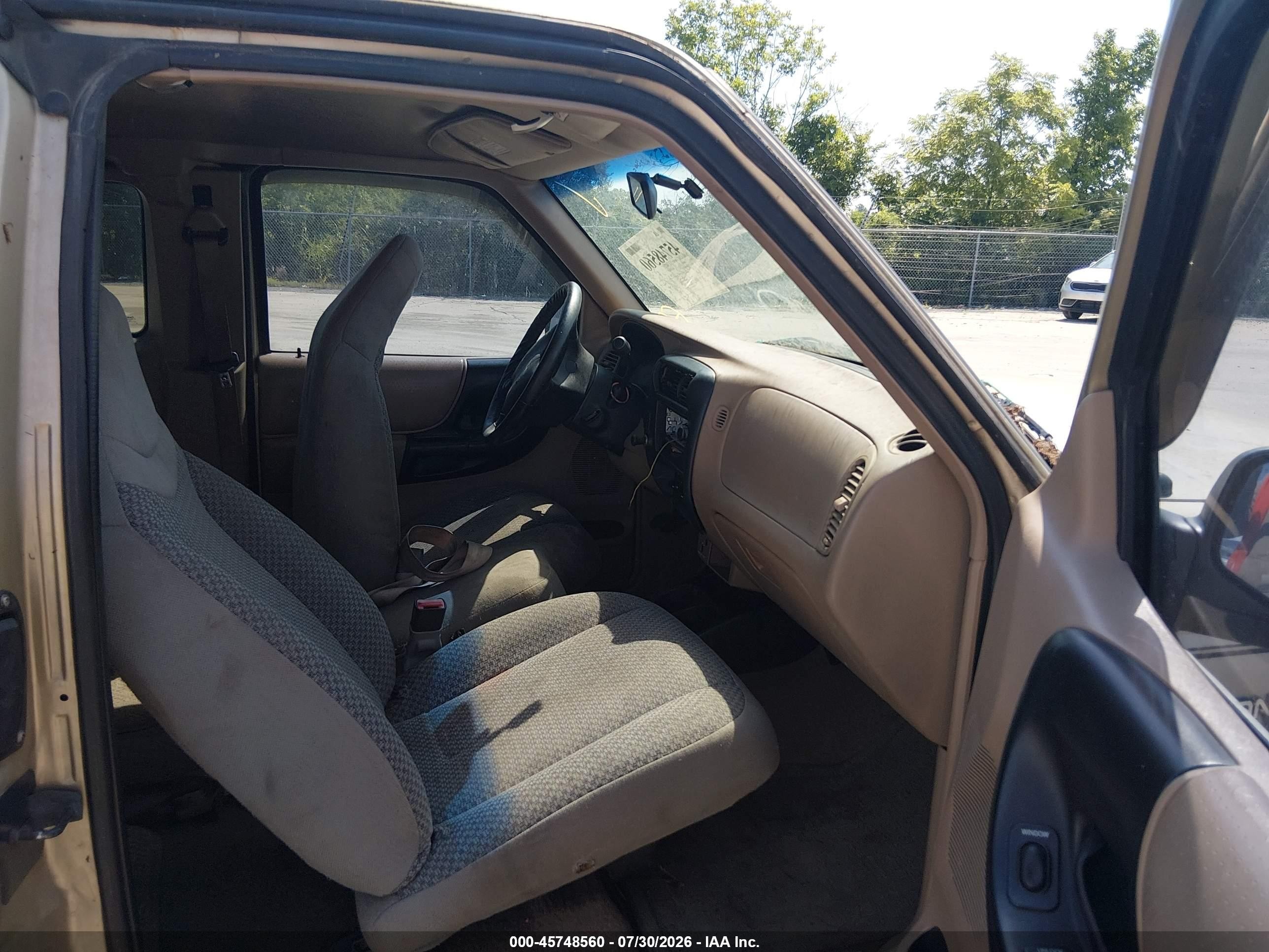 2000 Ford Ranger Xl/xlt Gold vin: 1FTYR14V7YPB67852