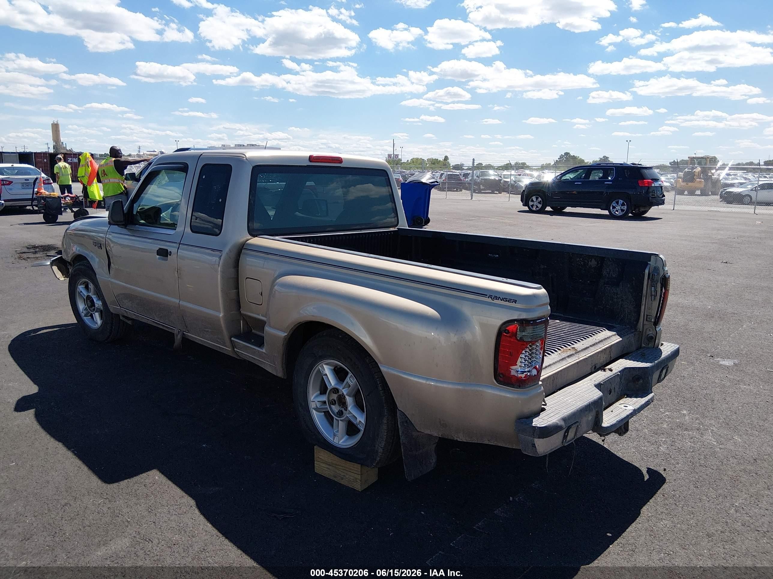 2000 Ford Ranger Xl/xlt Gold vin: 1FTYR14V7YTA30045