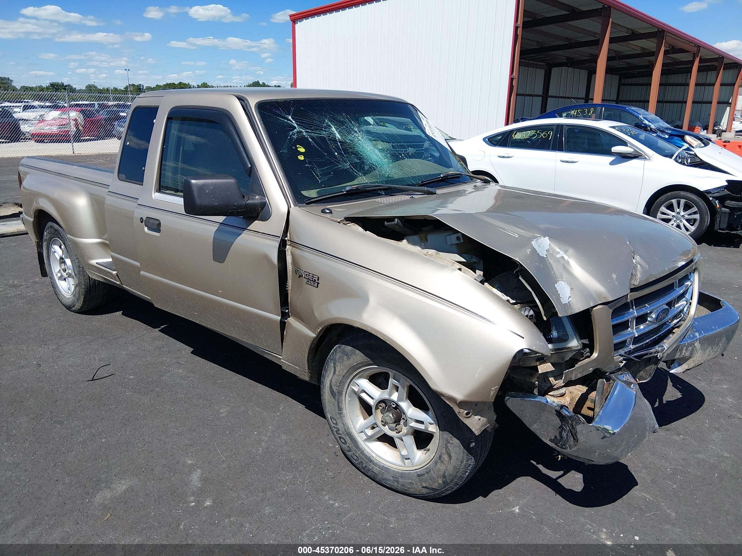 2000 Ford Ranger Xl/xlt Gold vin: 1FTYR14V7YTA30045