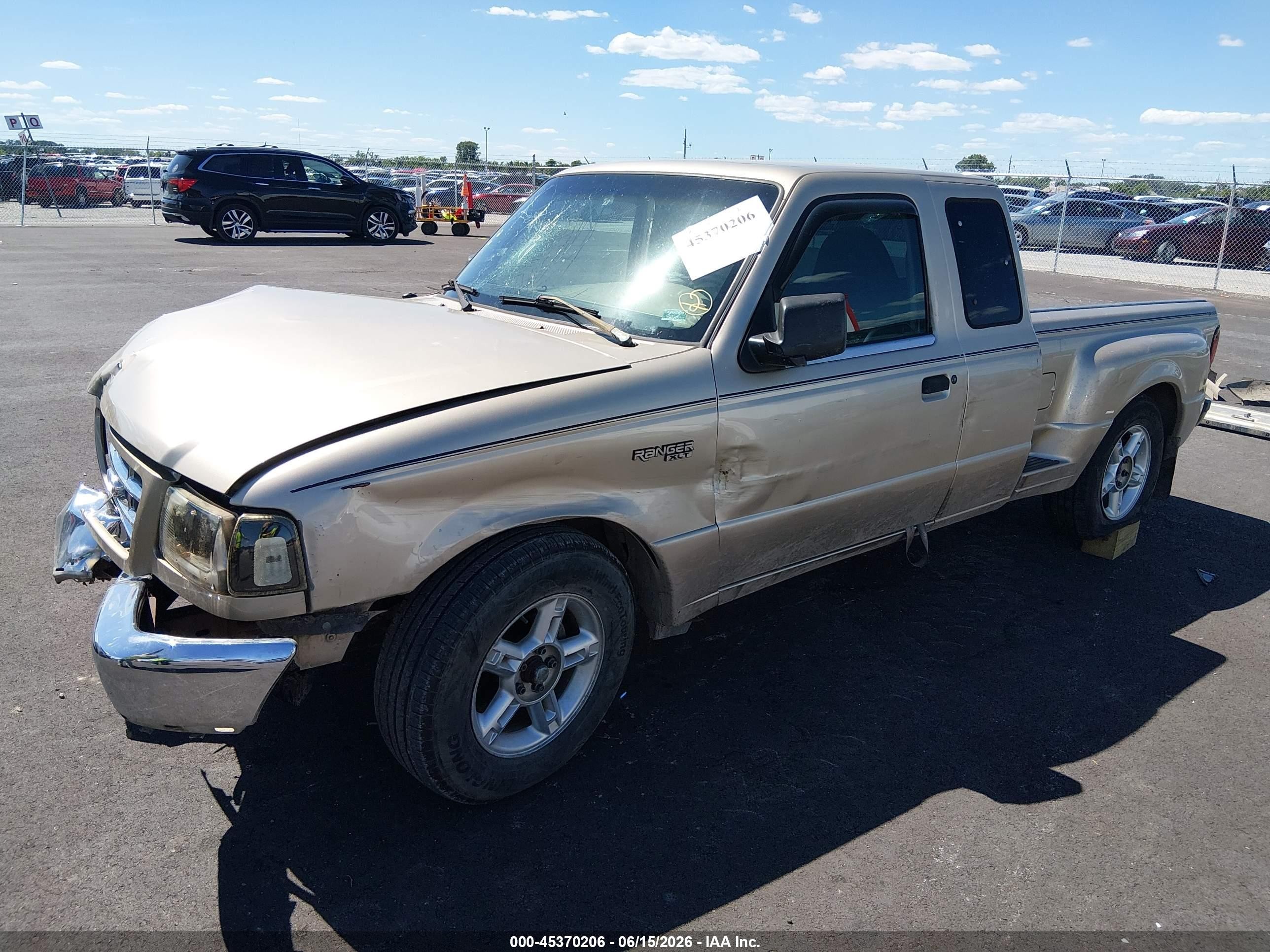 2000 Ford Ranger Xl/xlt Gold vin: 1FTYR14V7YTA30045