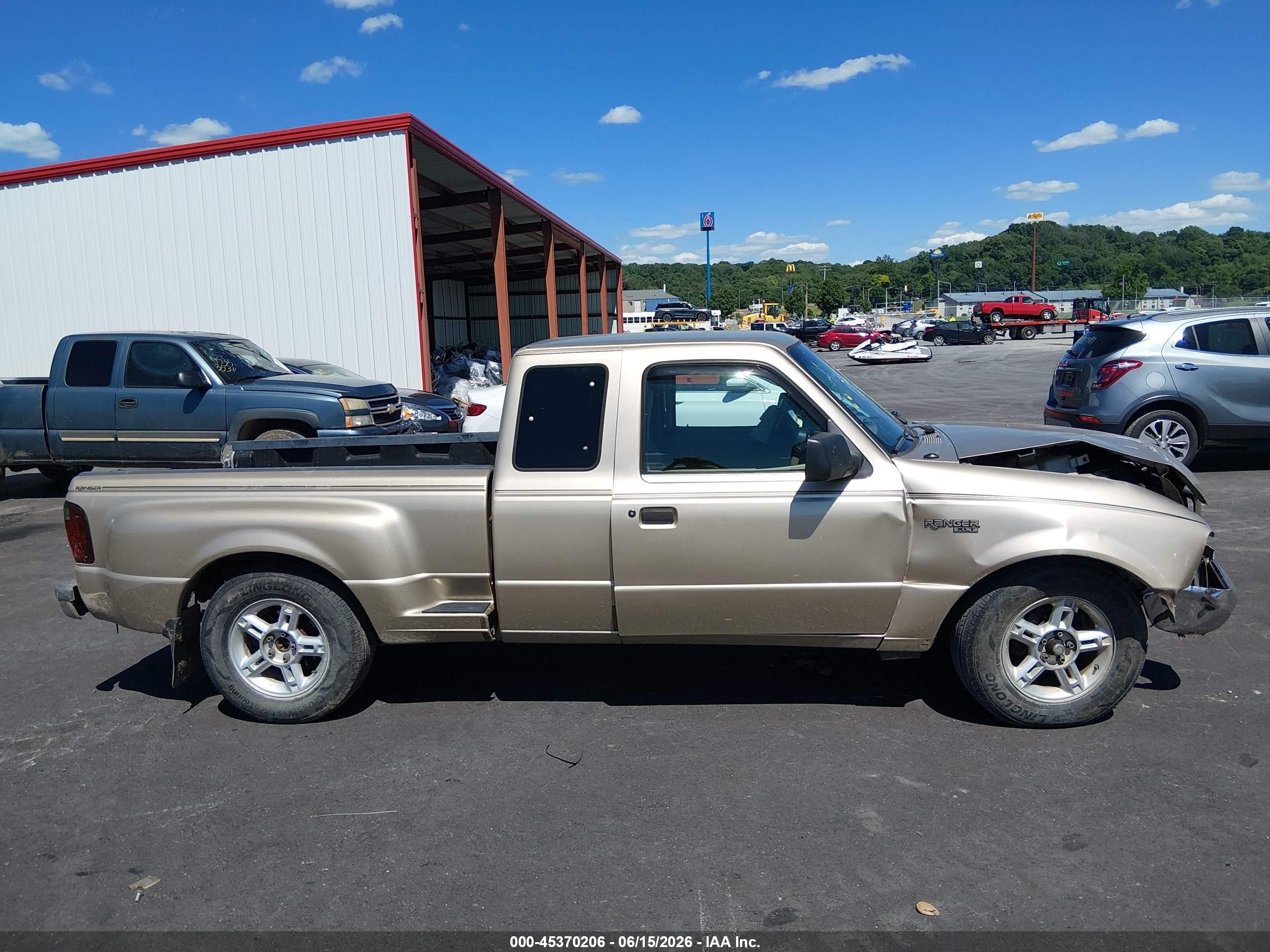 2000 Ford Ranger Xl/xlt Gold vin: 1FTYR14V7YTA30045