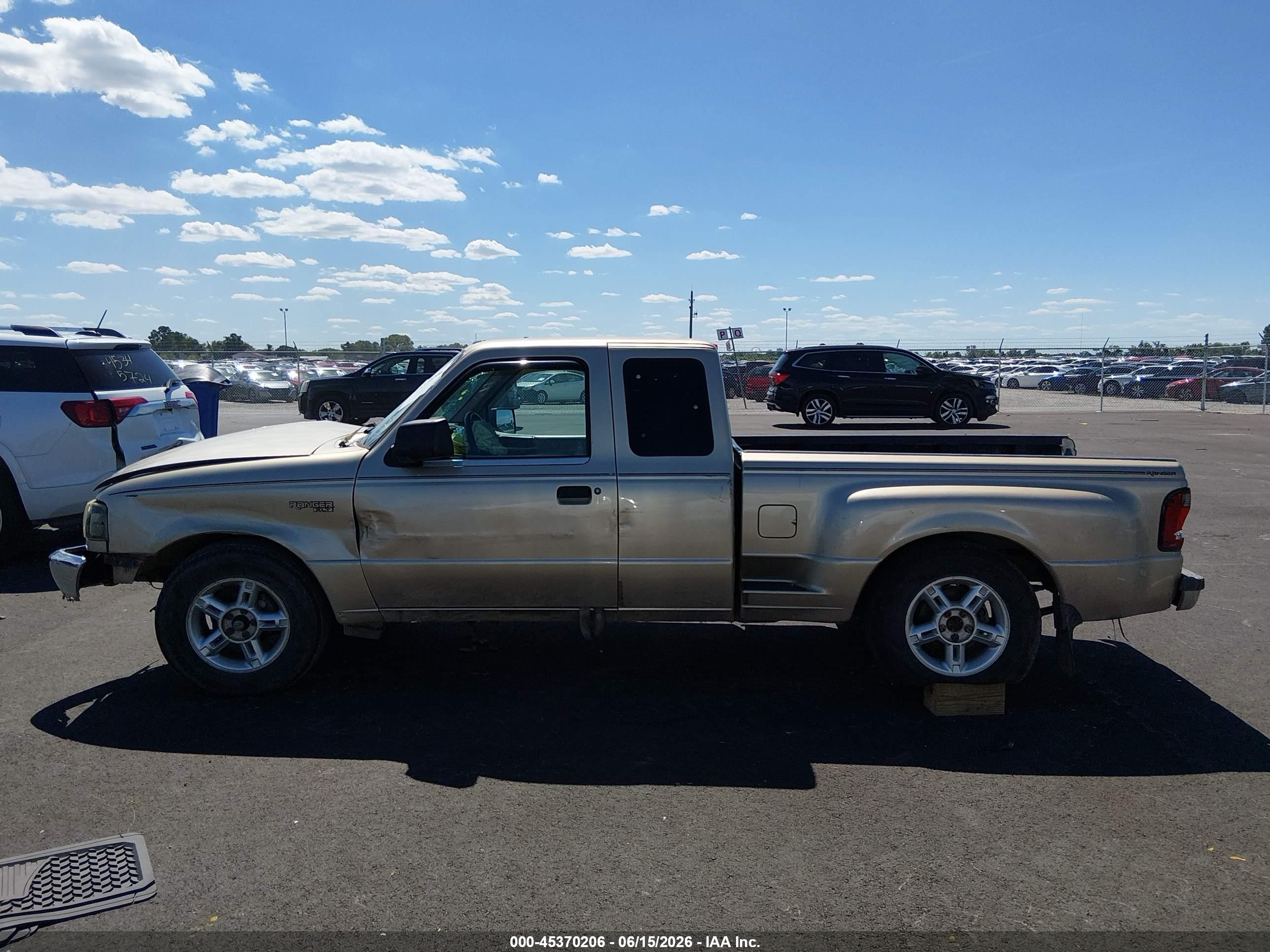 2000 Ford Ranger Xl/xlt Gold vin: 1FTYR14V7YTA30045