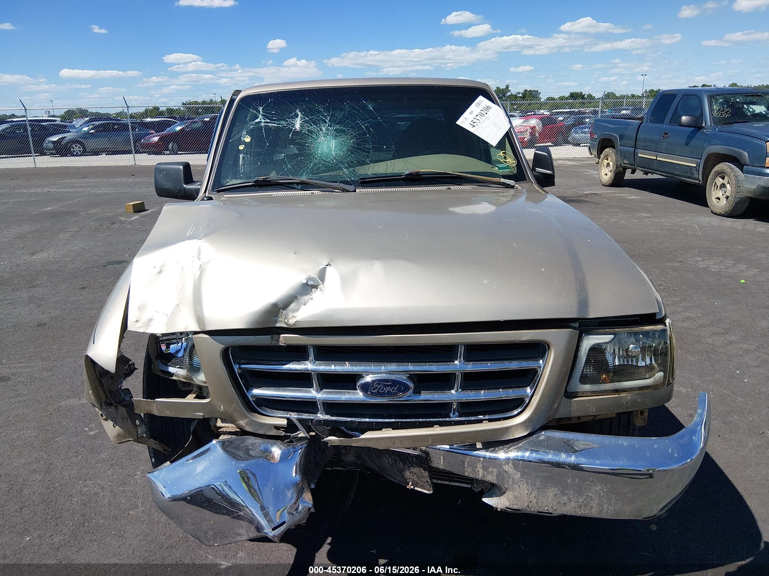 2000 Ford Ranger Xl/xlt Gold vin: 1FTYR14V7YTA30045