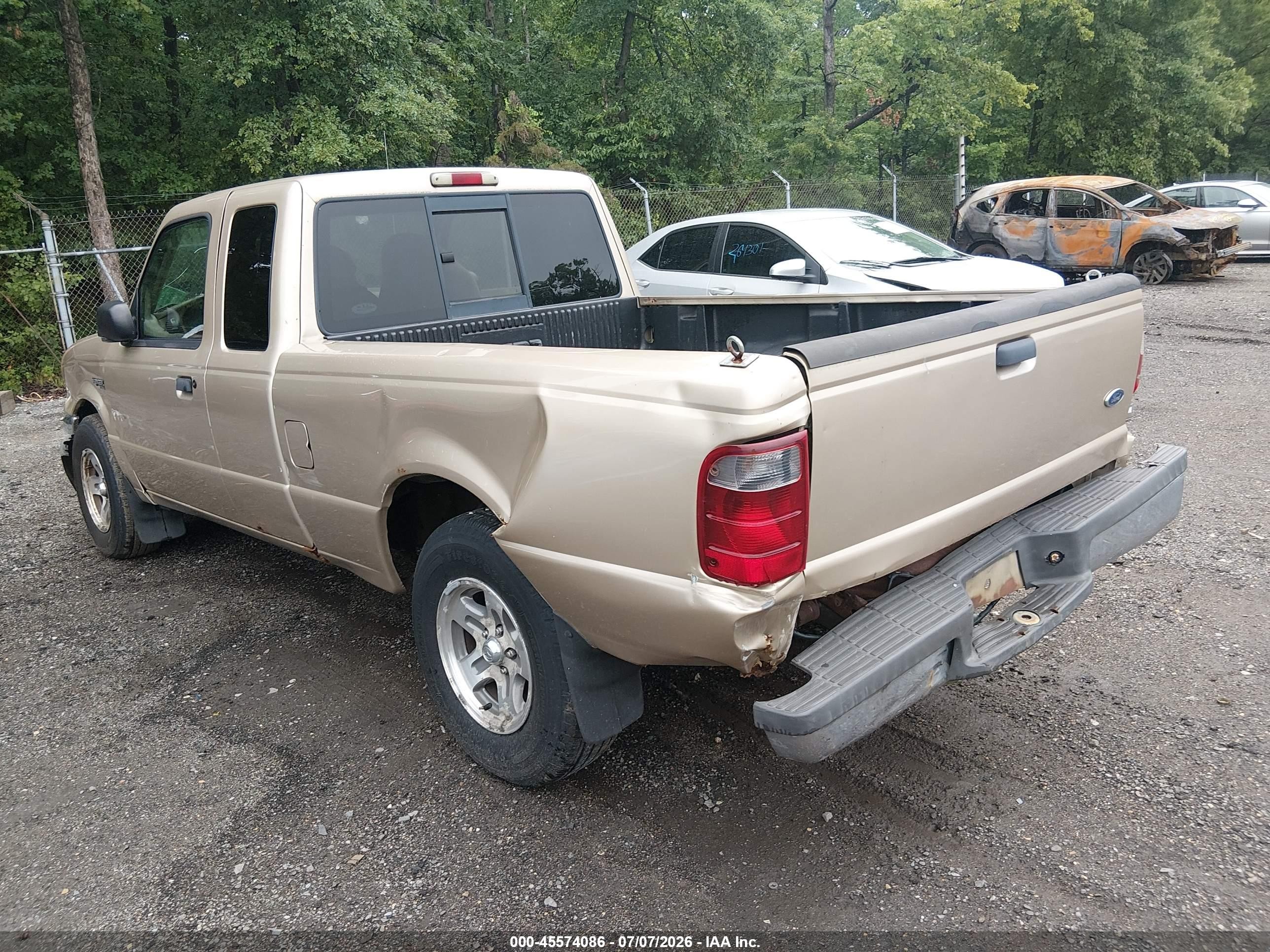2001 Ford Ranger Edge/xl/xlt Gold vin: 1FTYR14V81PB31464