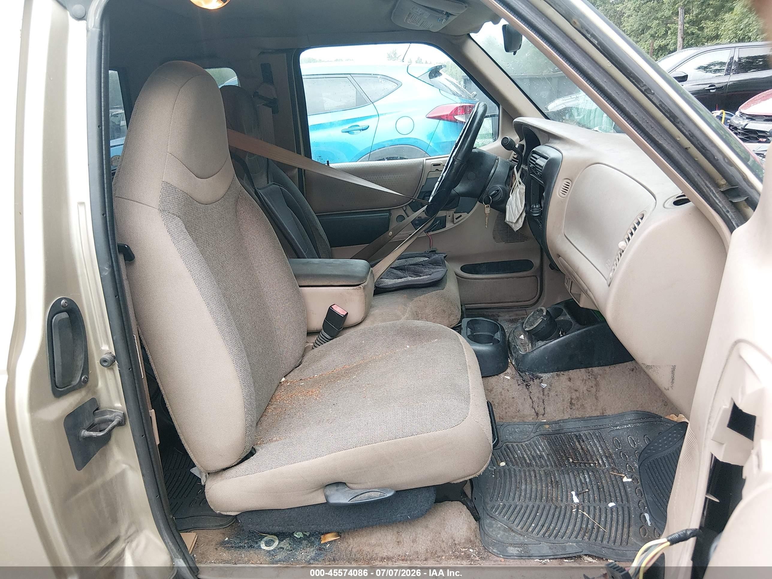 2001 Ford Ranger Edge/xl/xlt Gold vin: 1FTYR14V81PB31464