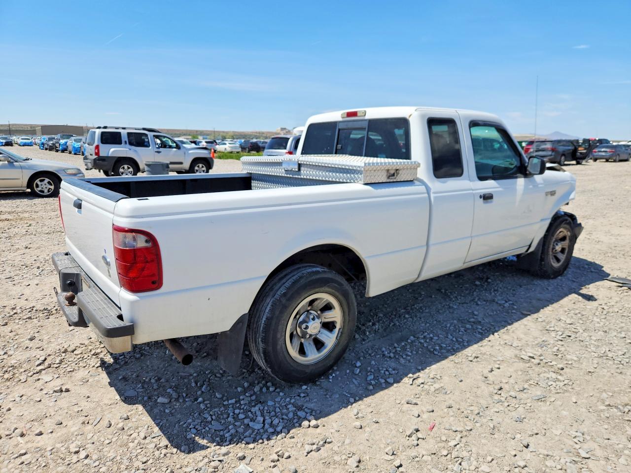 2001 Ford Ranger Super Cab Белый vin: 1FTYR14V81PB55571