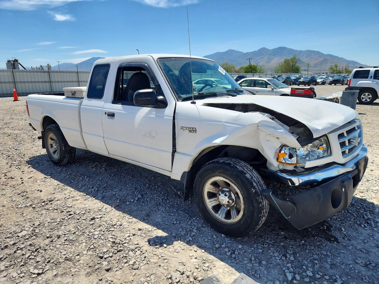 2001 Ford Ranger Super Cab Белый vin: 1FTYR14V81PB55571