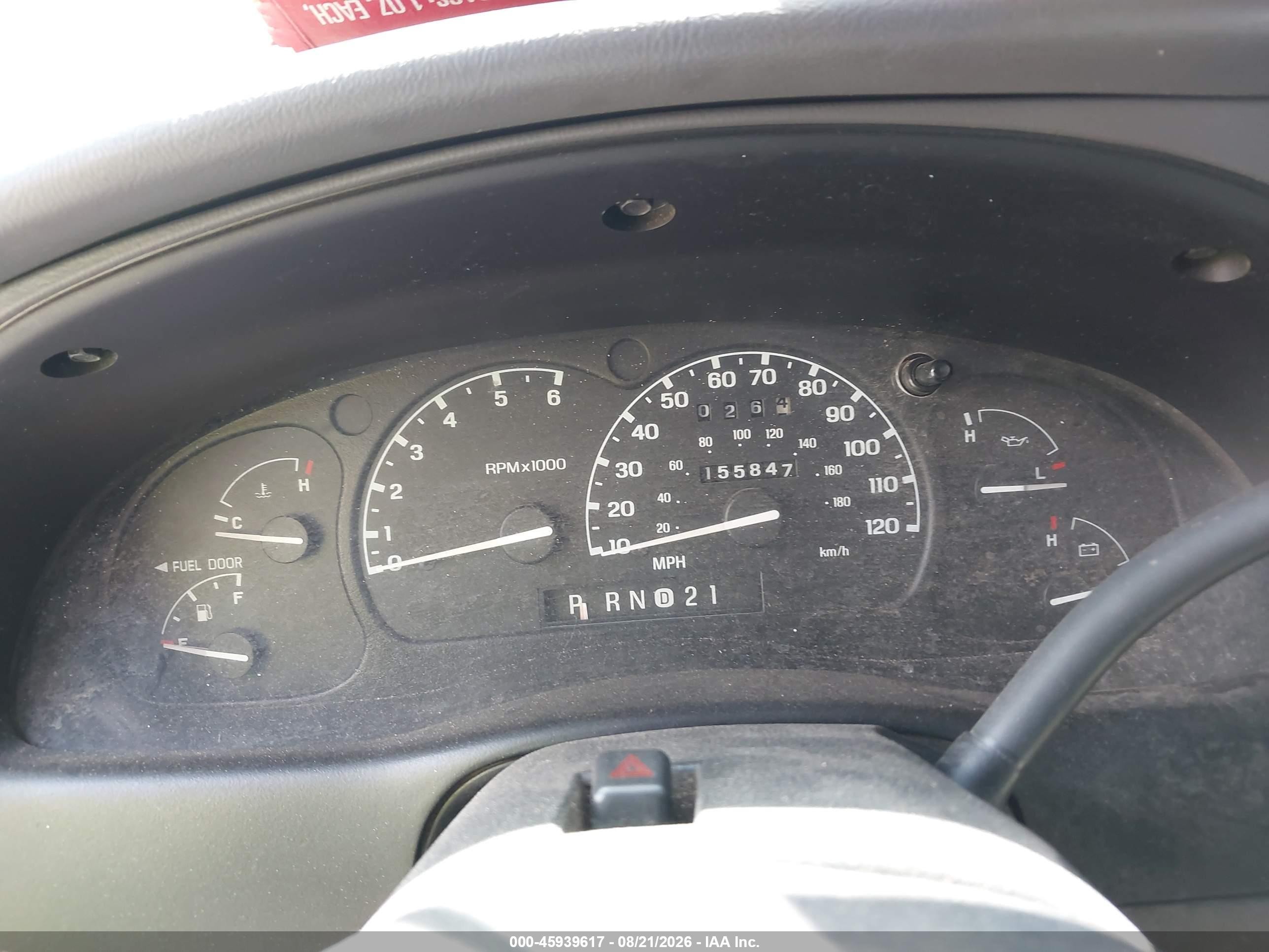 2001 Ford Ranger Edge/xl/xlt Silver vin: 1FTYR14V81PB61869