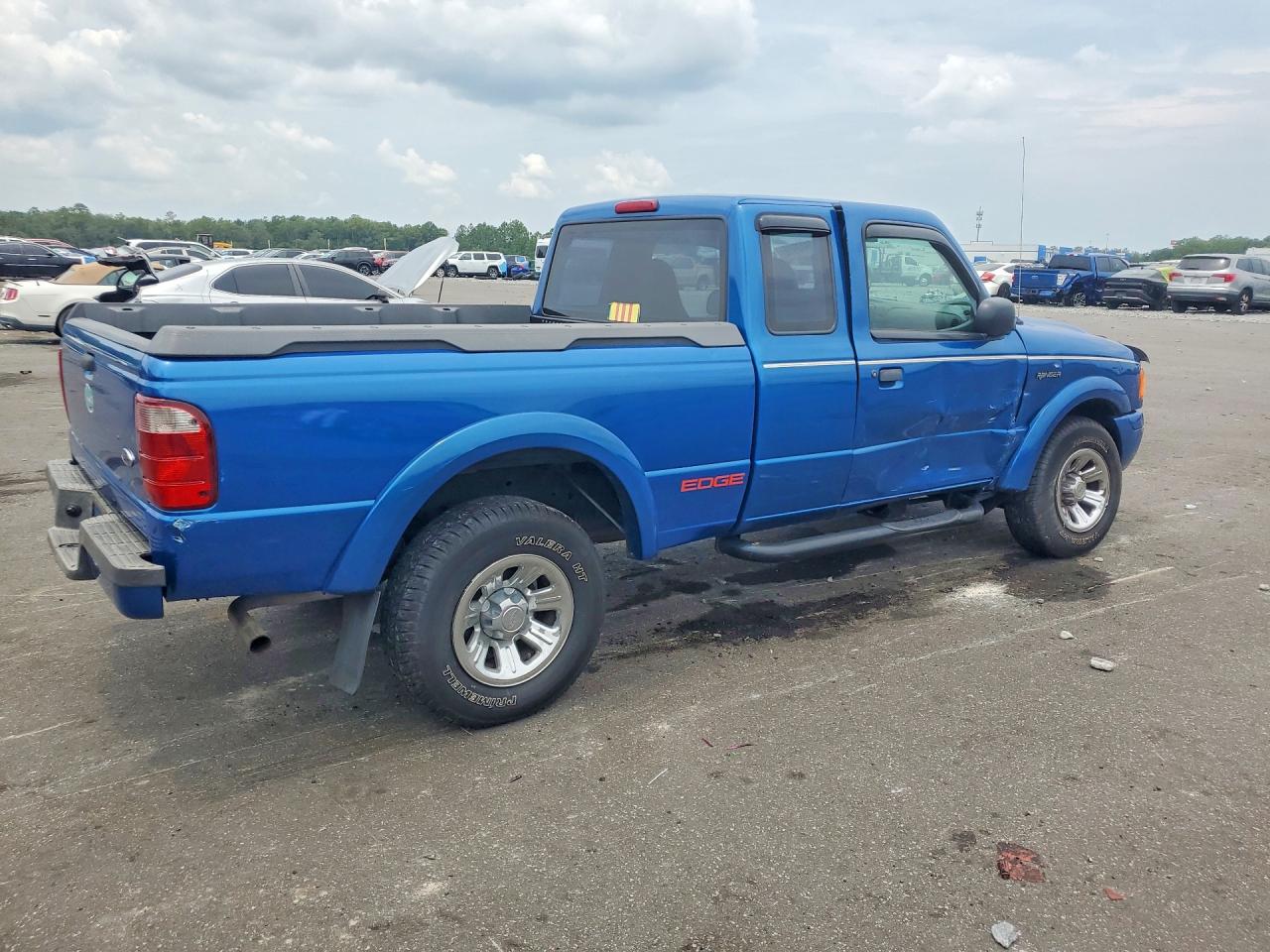 2001 Ford Ranger Super Cab Blue vin: 1FTYR14V81TA95847
